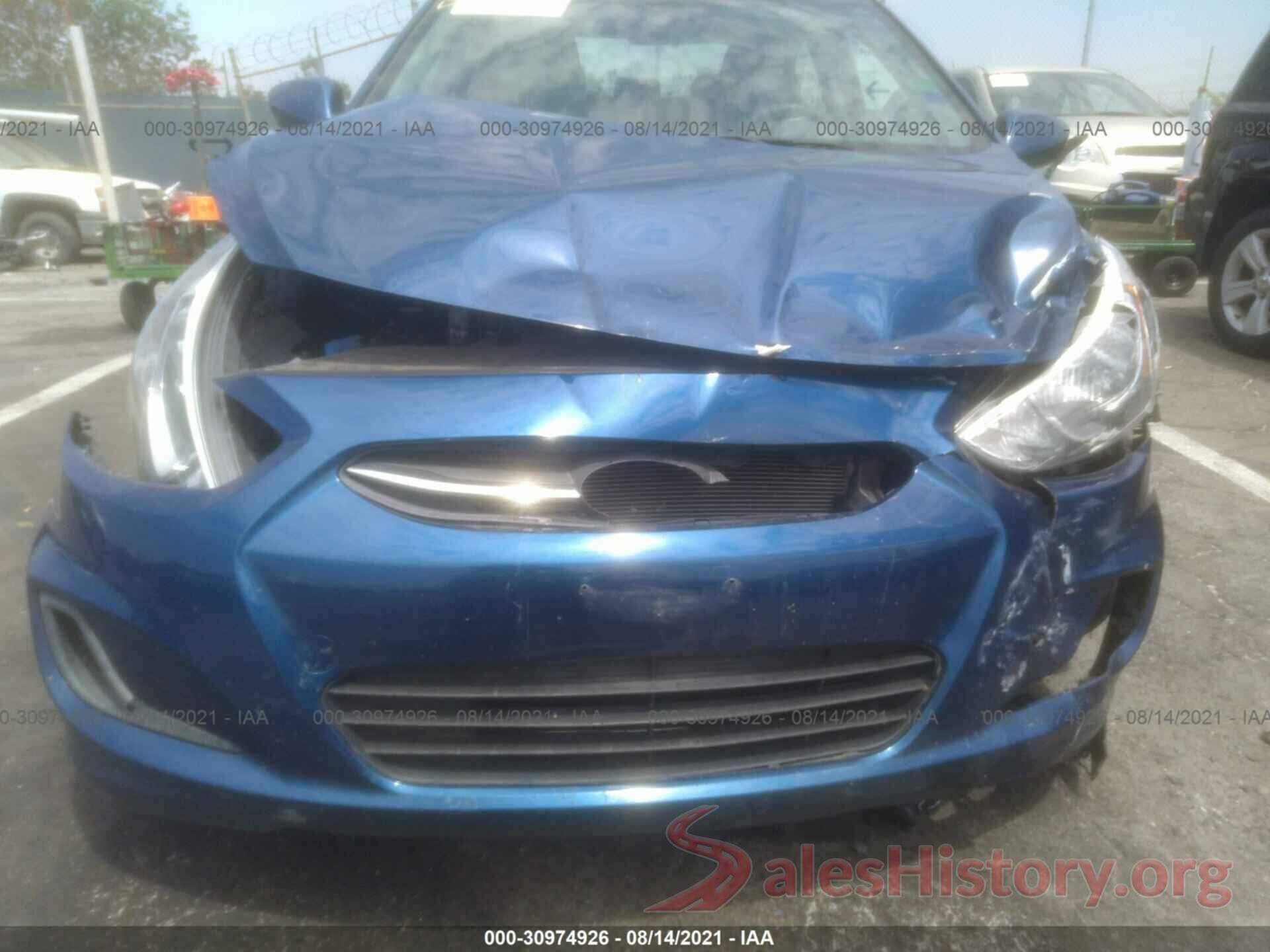 KMHCT4AE5HU318251 2017 HYUNDAI ACCENT