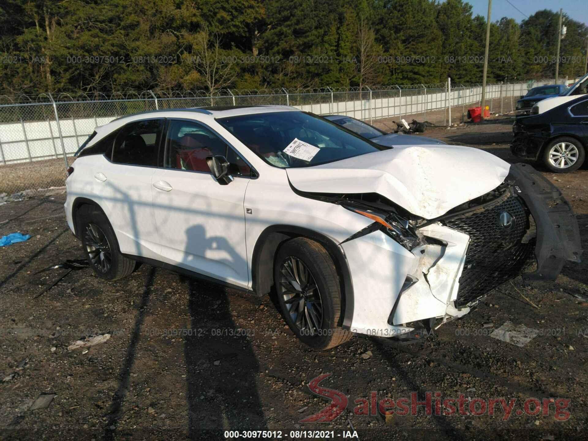 2T2BZMCA5HC134557 2017 LEXUS RX