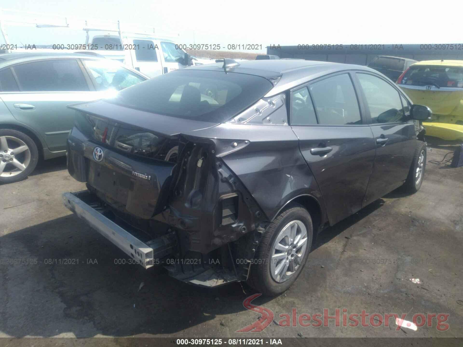 JTDKBRFU2J3603582 2018 TOYOTA PRIUS