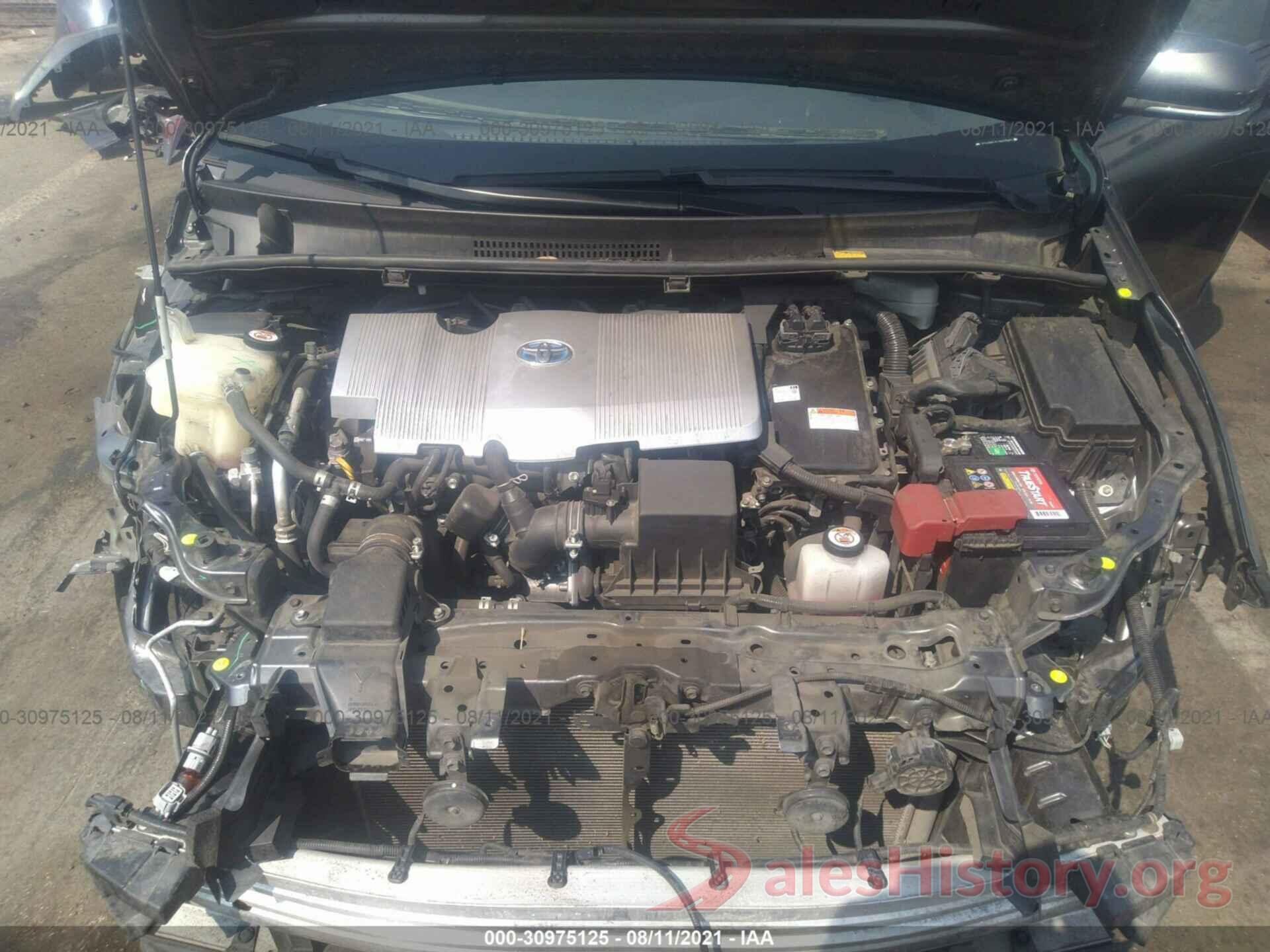 JTDKBRFU2J3603582 2018 TOYOTA PRIUS