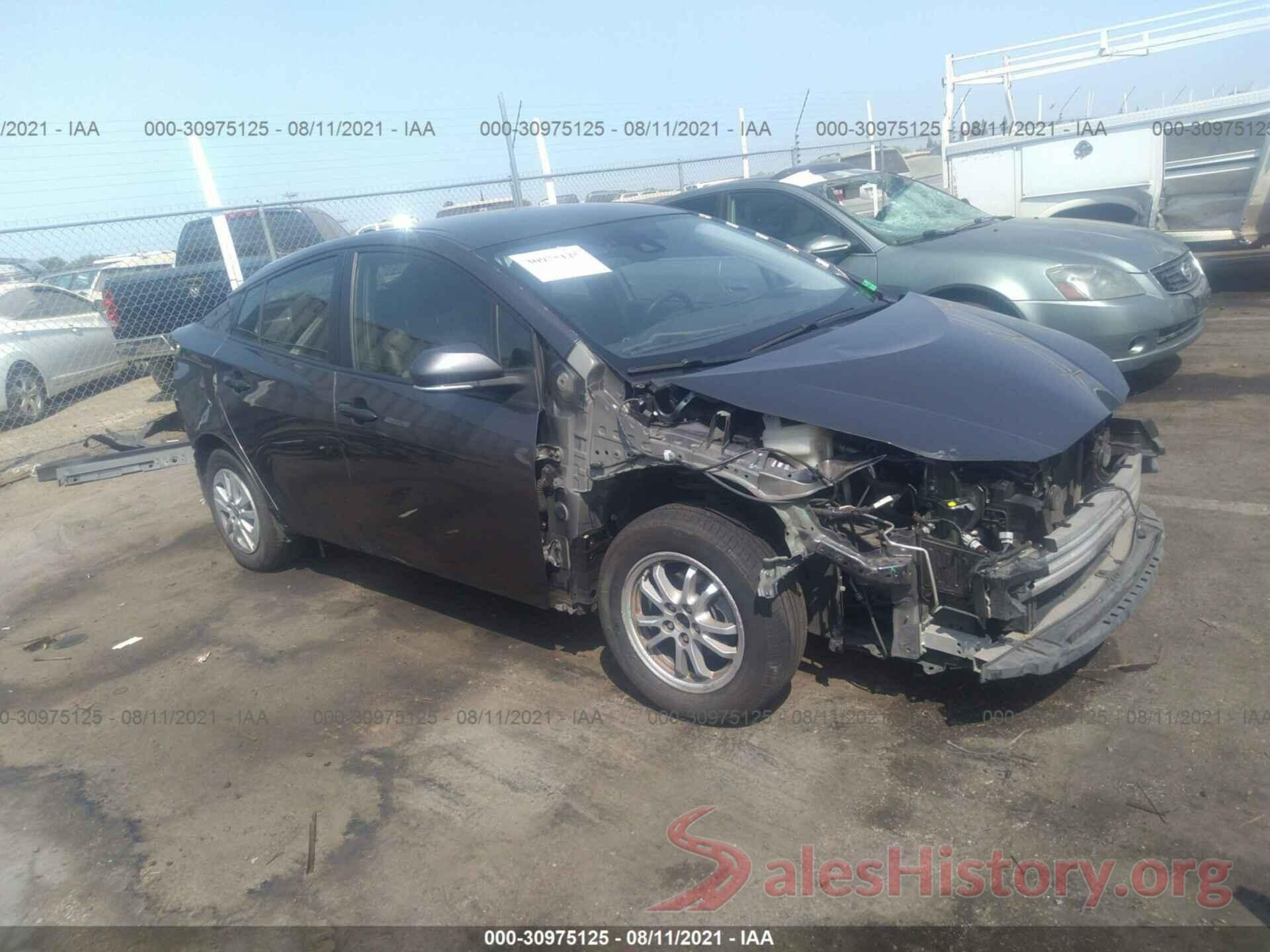 JTDKBRFU2J3603582 2018 TOYOTA PRIUS