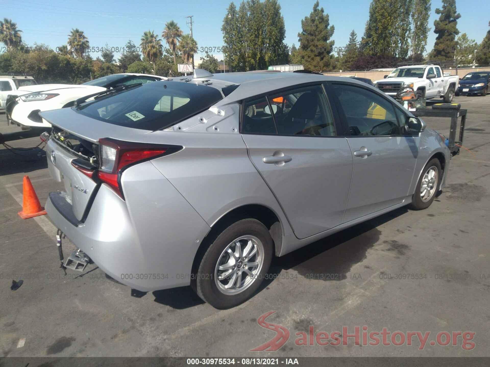 JTDKAMFU0M3132946 2021 TOYOTA PRIUS