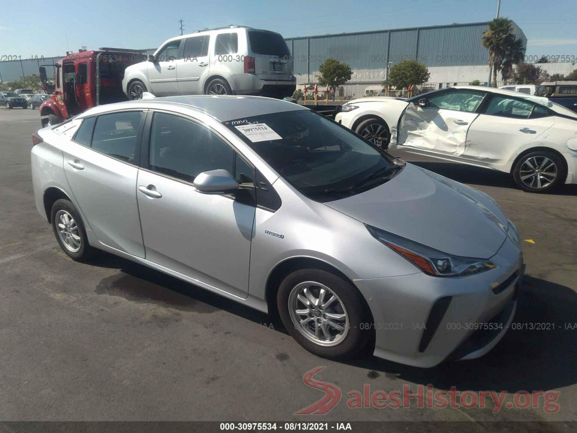 JTDKAMFU0M3132946 2021 TOYOTA PRIUS