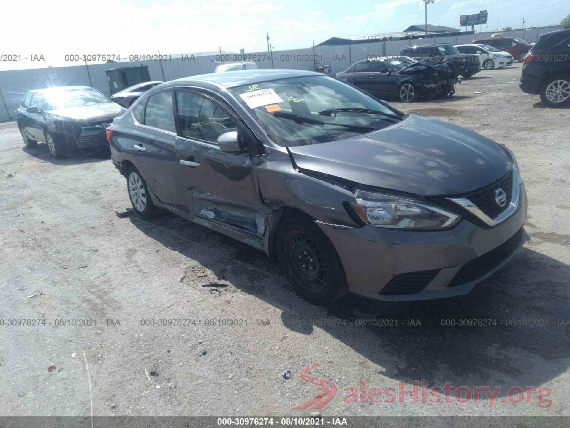 3N1AB7AP0HL661676 2017 NISSAN SENTRA