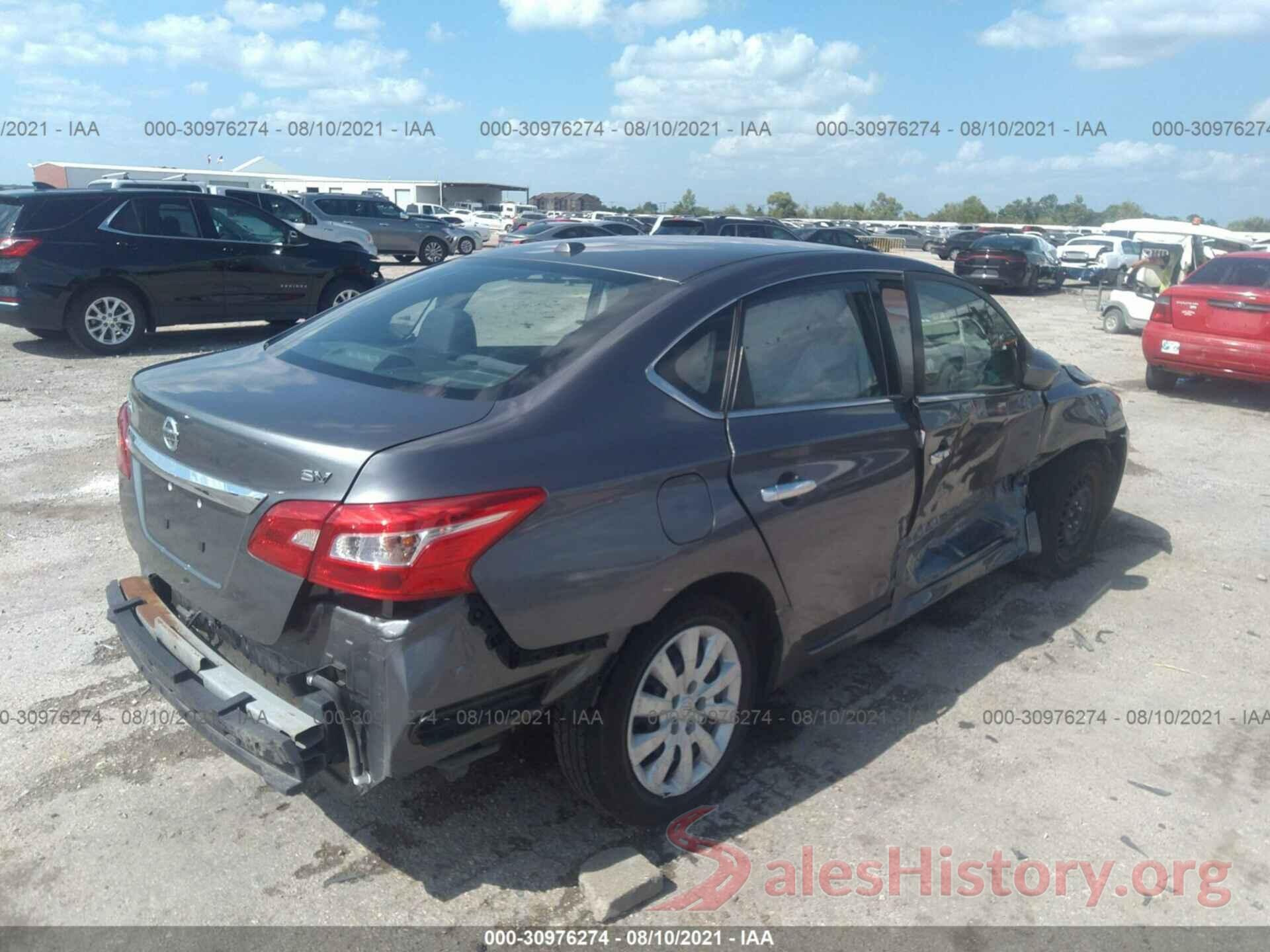 3N1AB7AP0HL661676 2017 NISSAN SENTRA