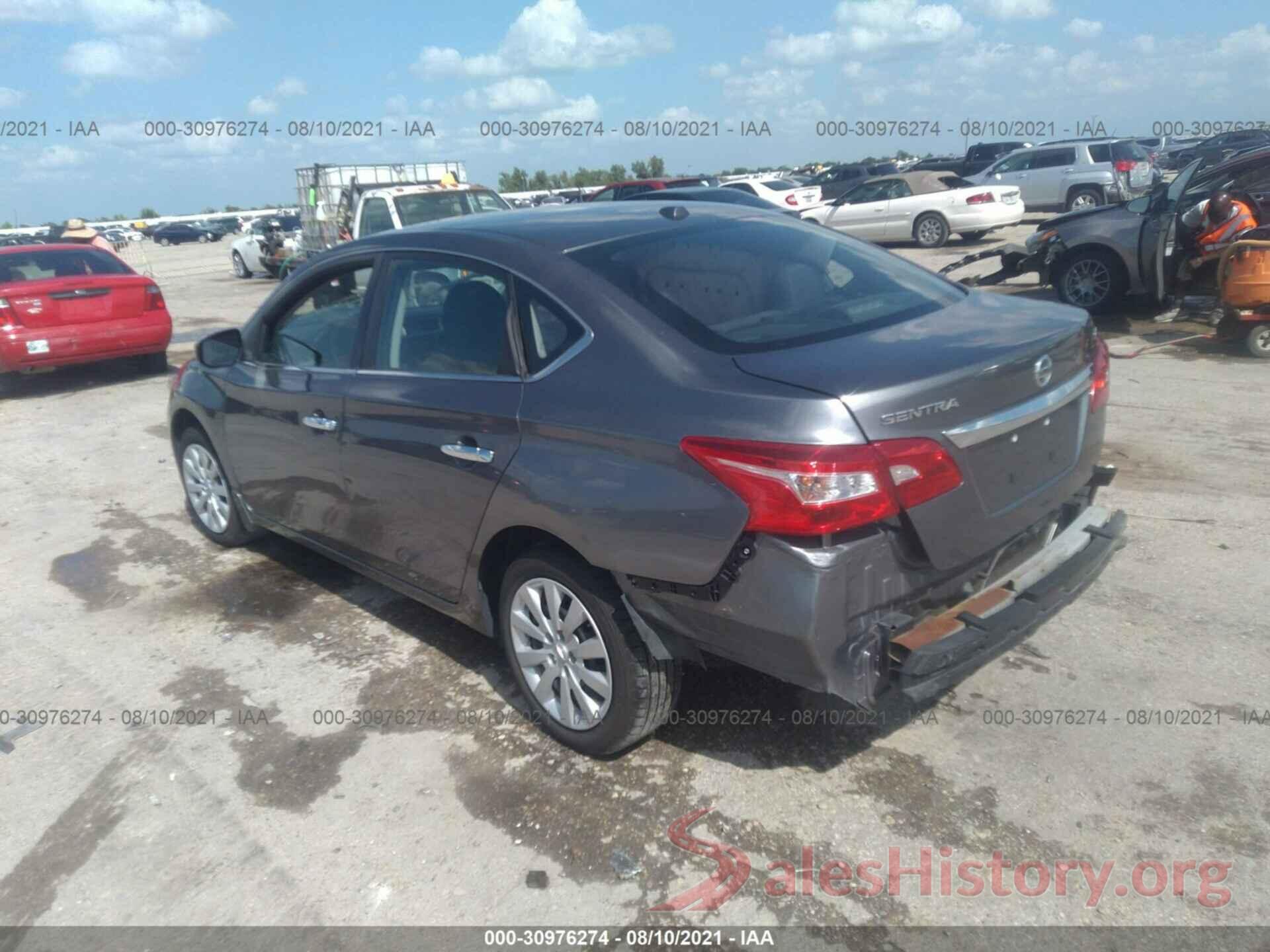 3N1AB7AP0HL661676 2017 NISSAN SENTRA