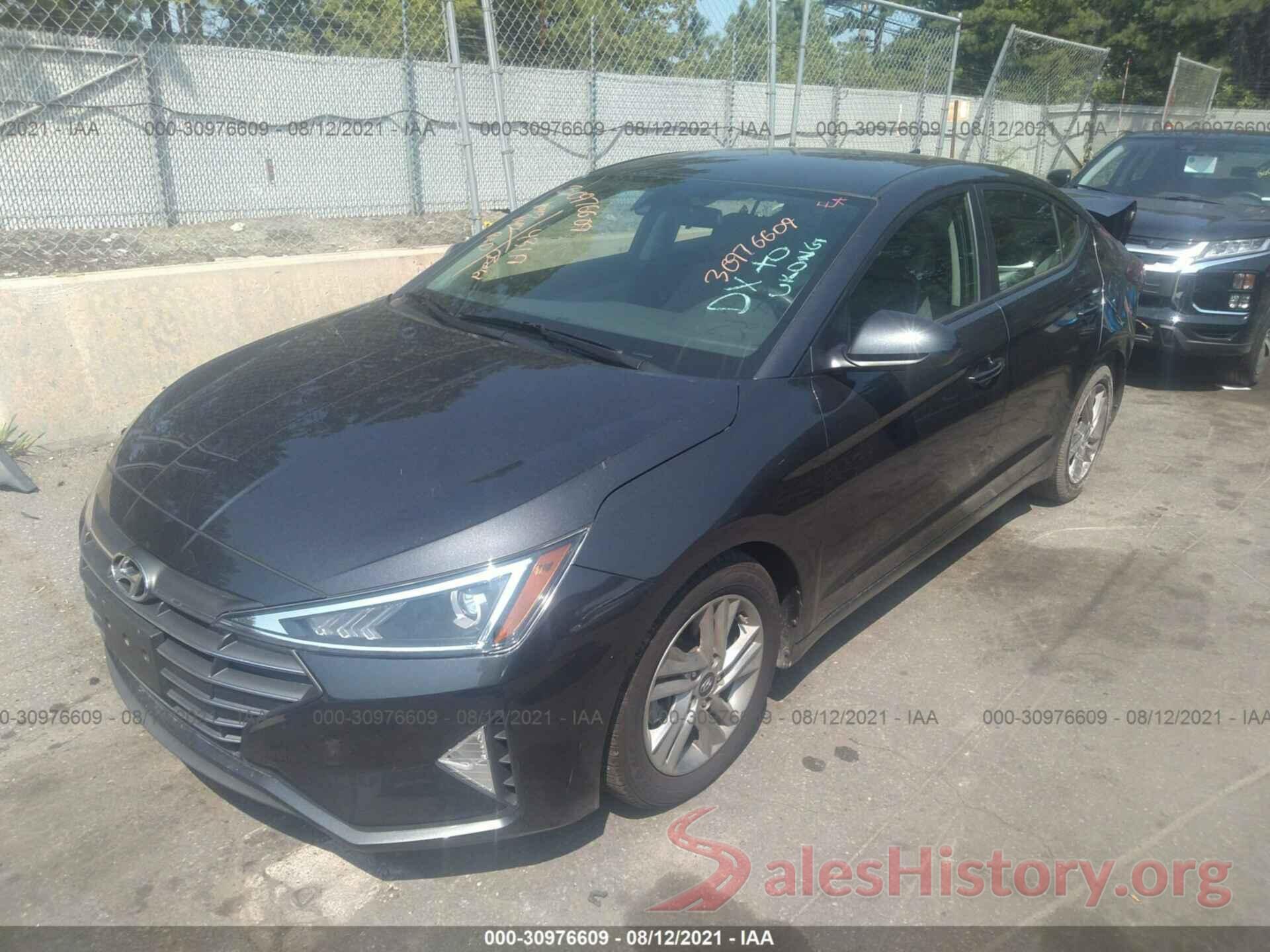 5NPD84LF3LH553038 2020 HYUNDAI ELANTRA