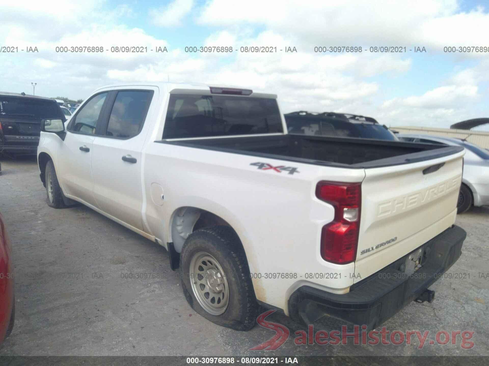 1GCPYAEH7LZ116310 2020 CHEVROLET SILVERADO 1500