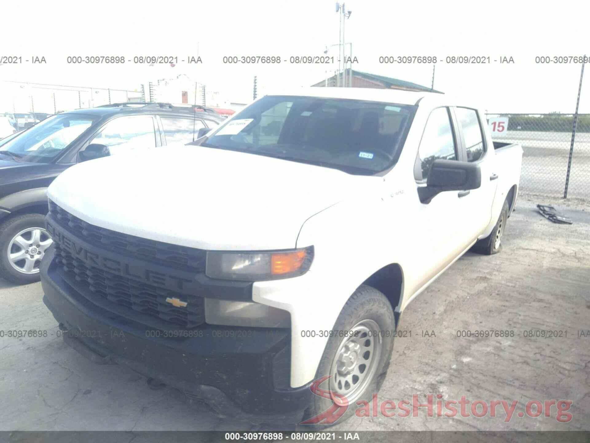 1GCPYAEH7LZ116310 2020 CHEVROLET SILVERADO 1500