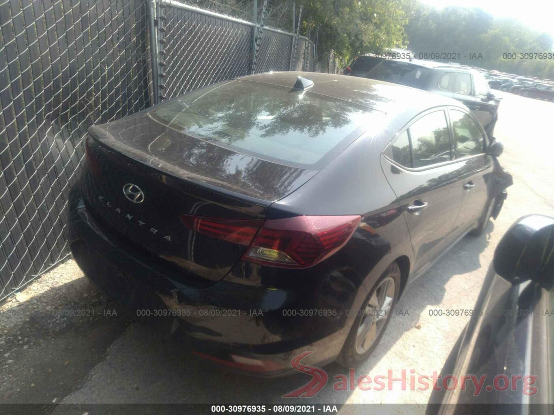 5NPD84LF0LH541901 2020 HYUNDAI ELANTRA