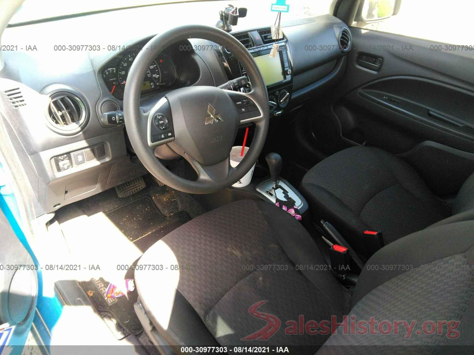 ML32A3HJ0KH016632 2019 MITSUBISHI MIRAGE