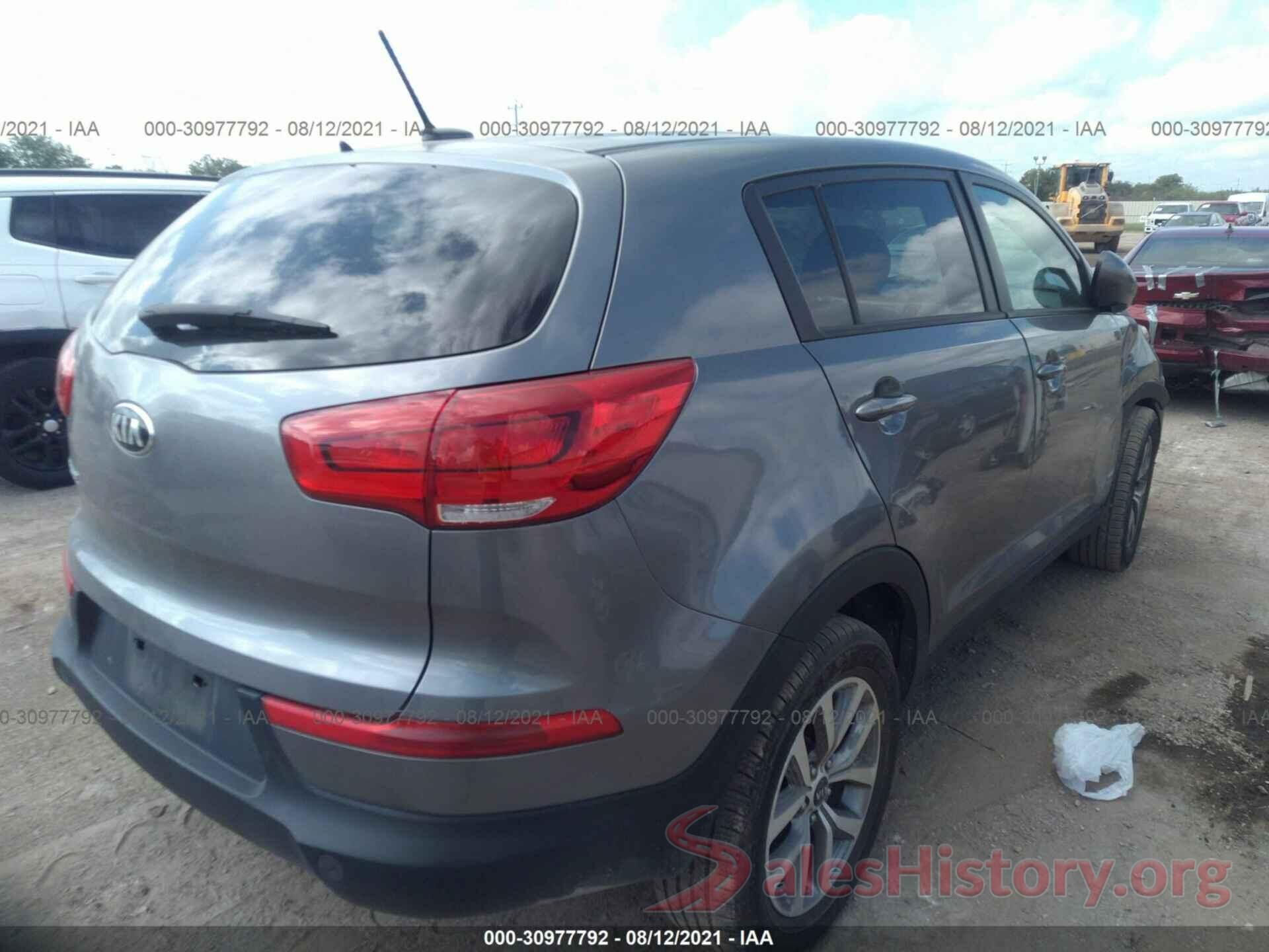 KNDPB3ACXG7845488 2016 KIA SPORTAGE