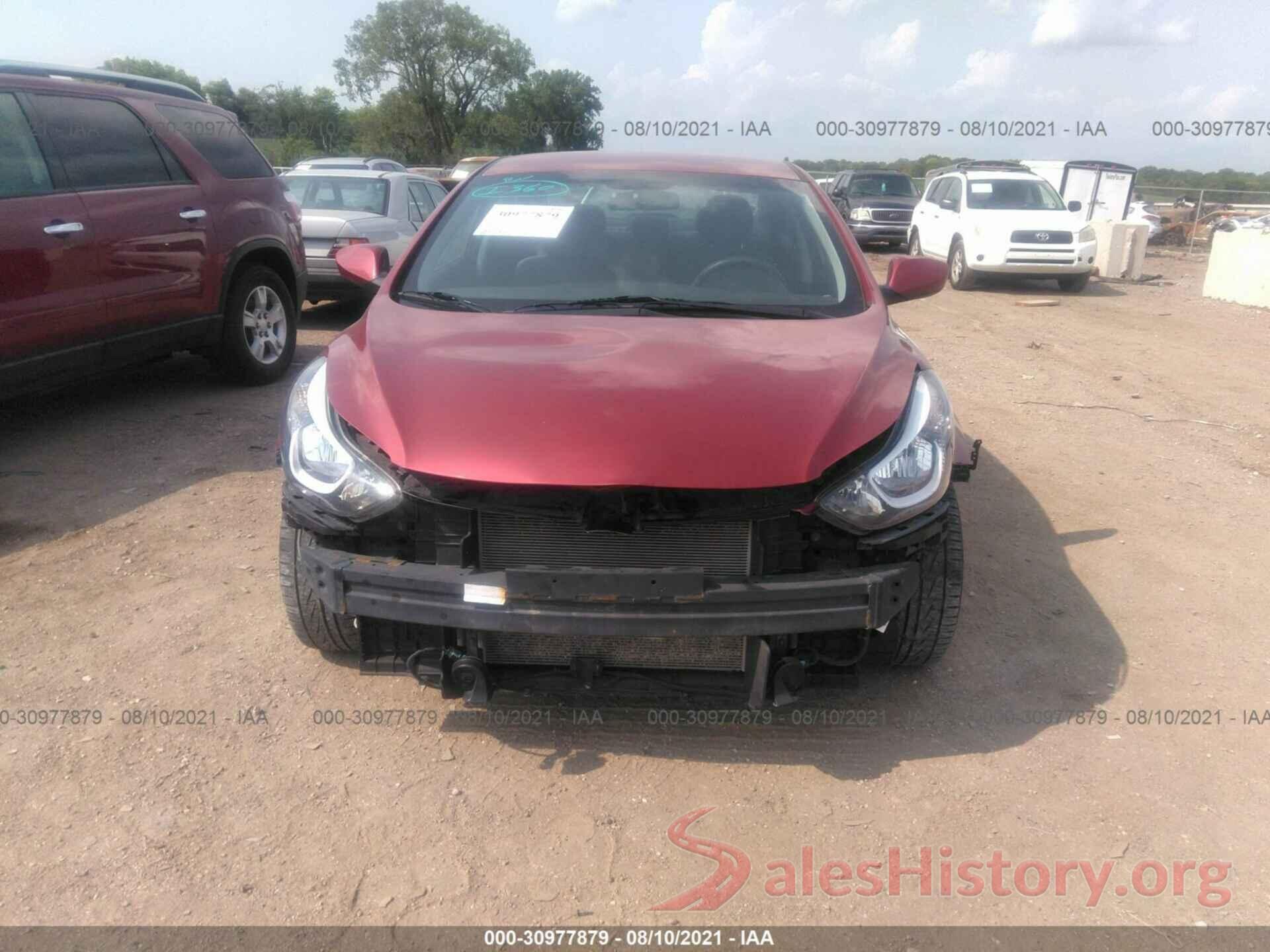 5NPDH4AE6GH694170 2016 HYUNDAI ELANTRA