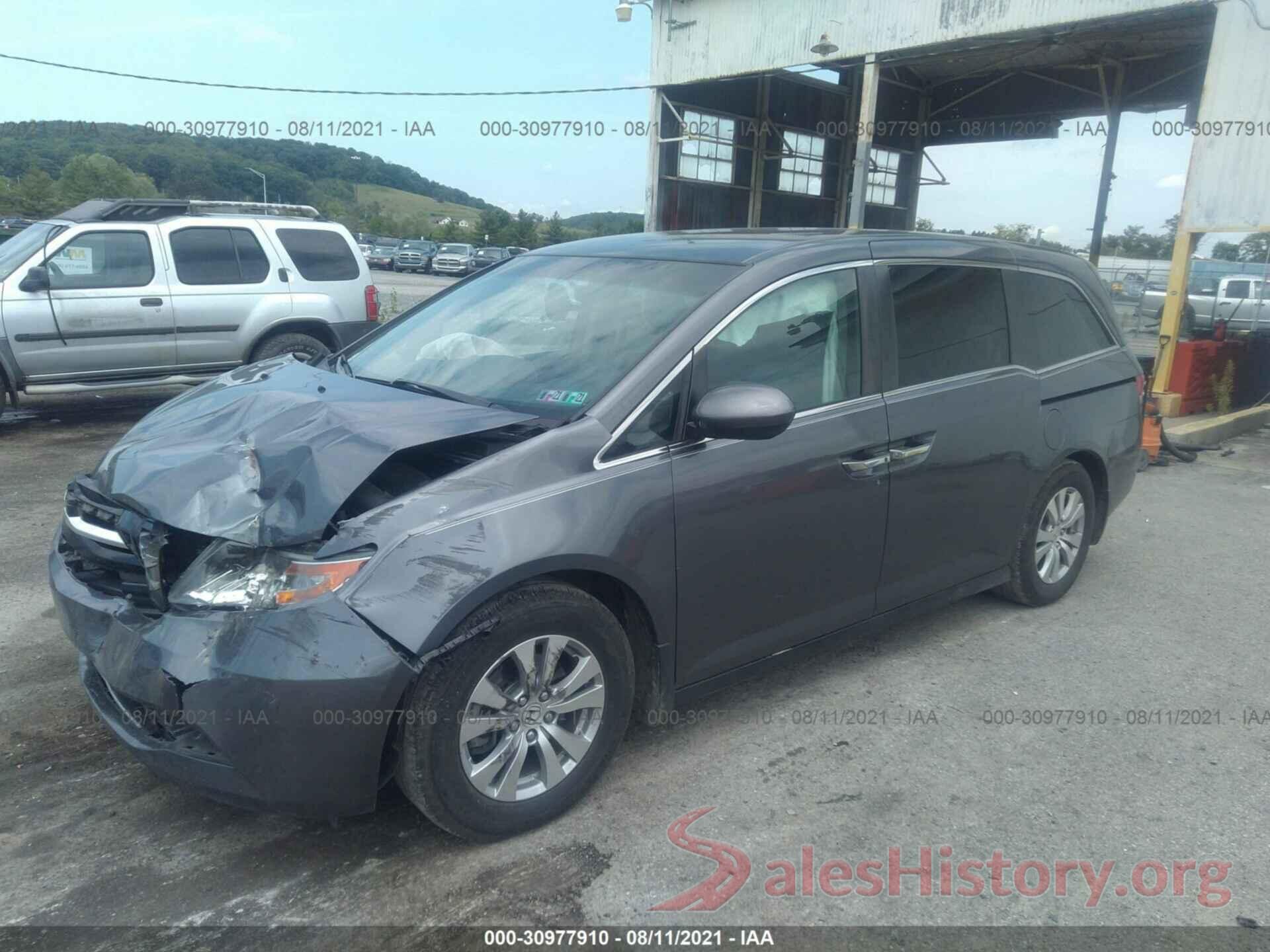 5FNRL5H32GB114149 2016 HONDA ODYSSEY