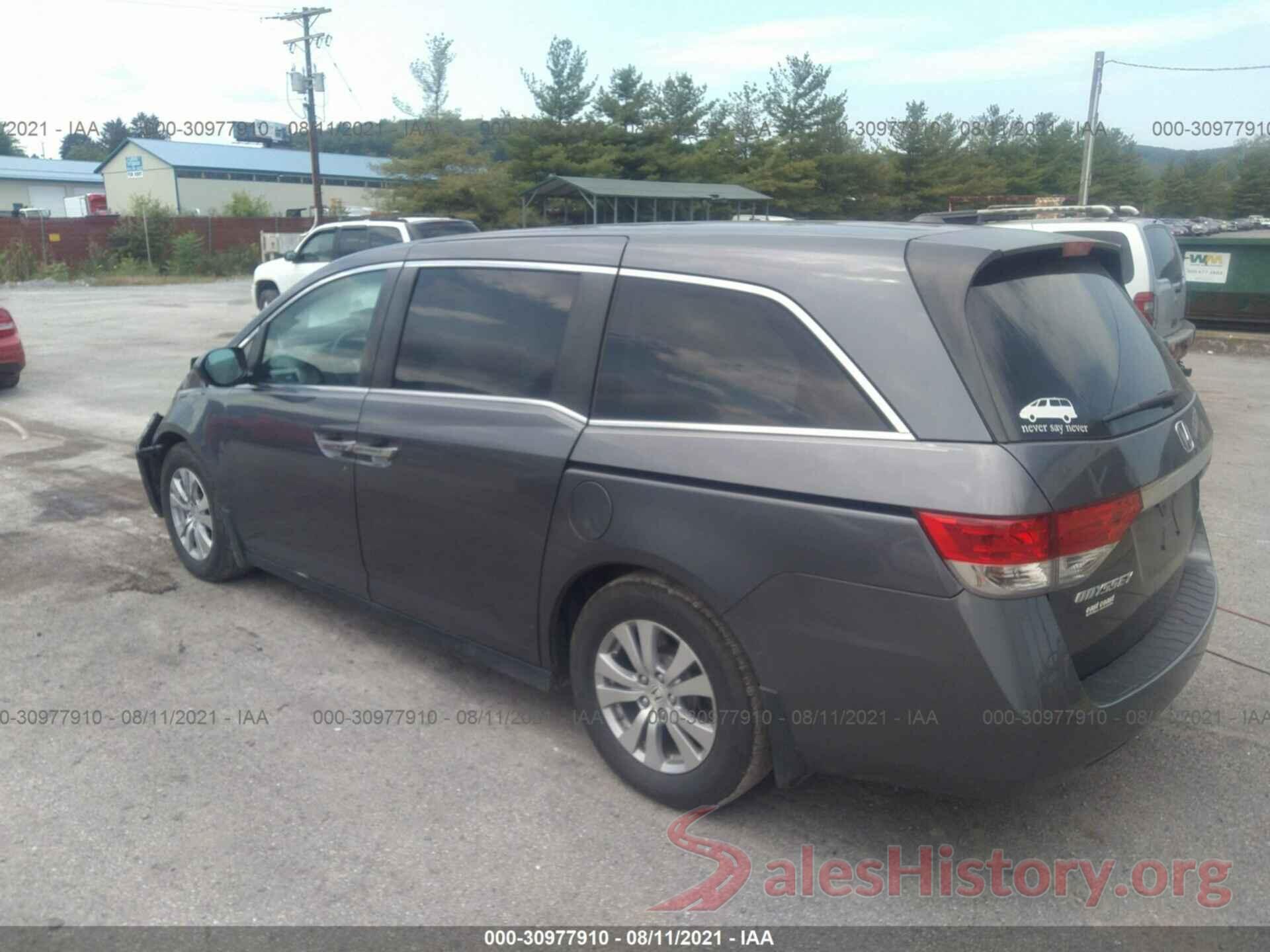 5FNRL5H32GB114149 2016 HONDA ODYSSEY