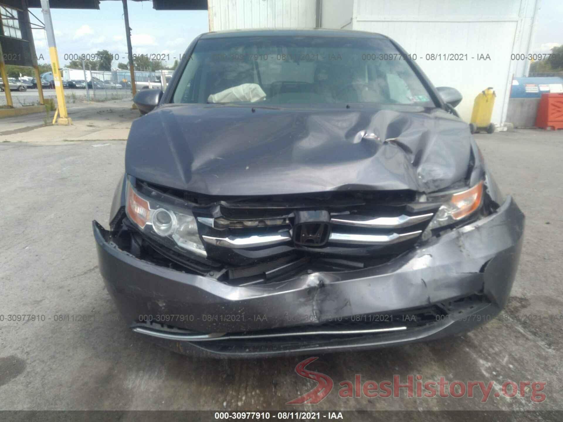 5FNRL5H32GB114149 2016 HONDA ODYSSEY