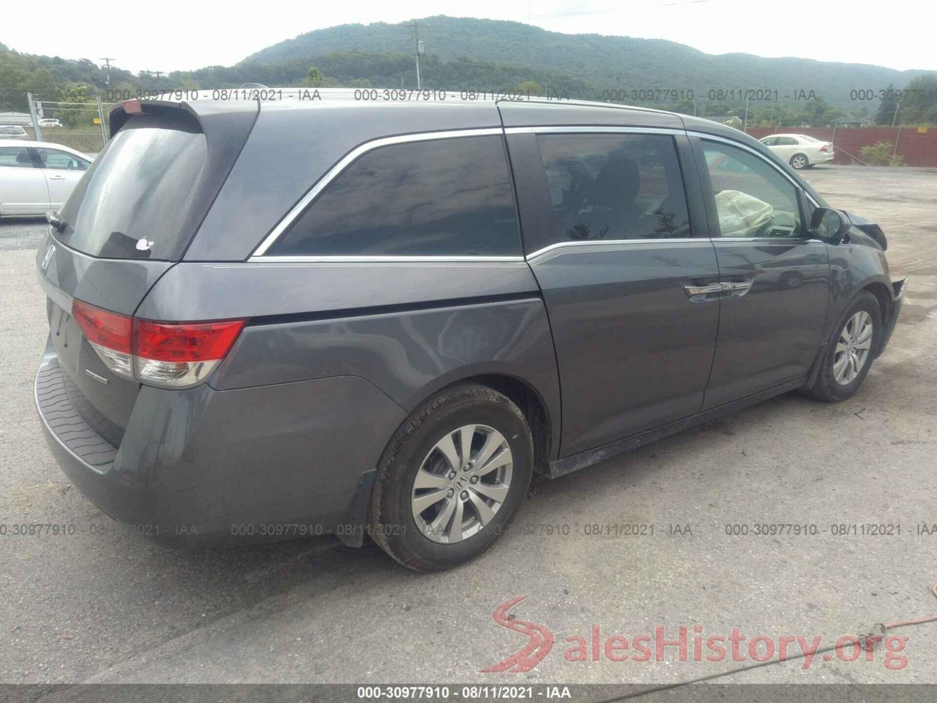 5FNRL5H32GB114149 2016 HONDA ODYSSEY