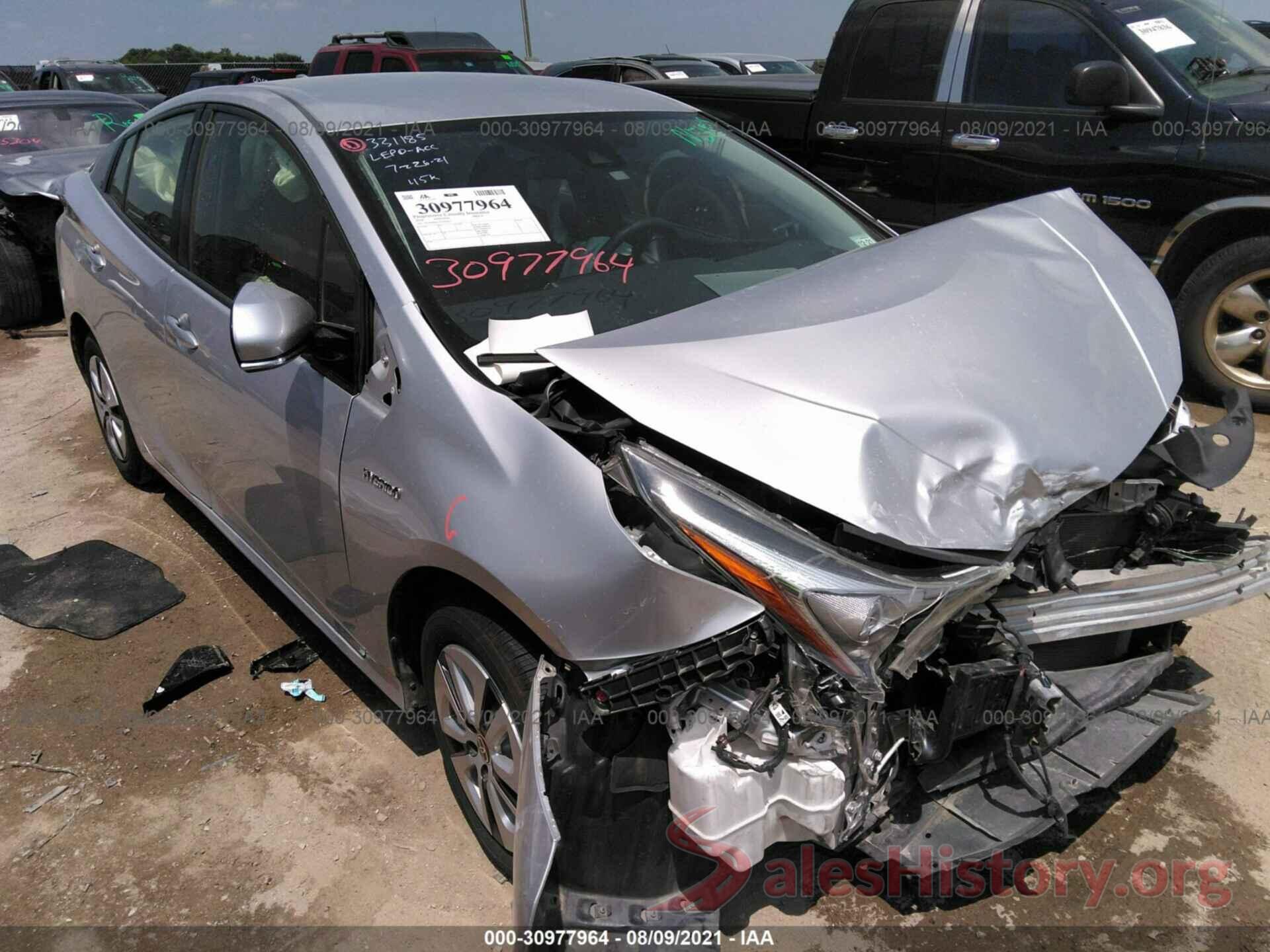 JTDKBRFU3J3587831 2018 TOYOTA PRIUS