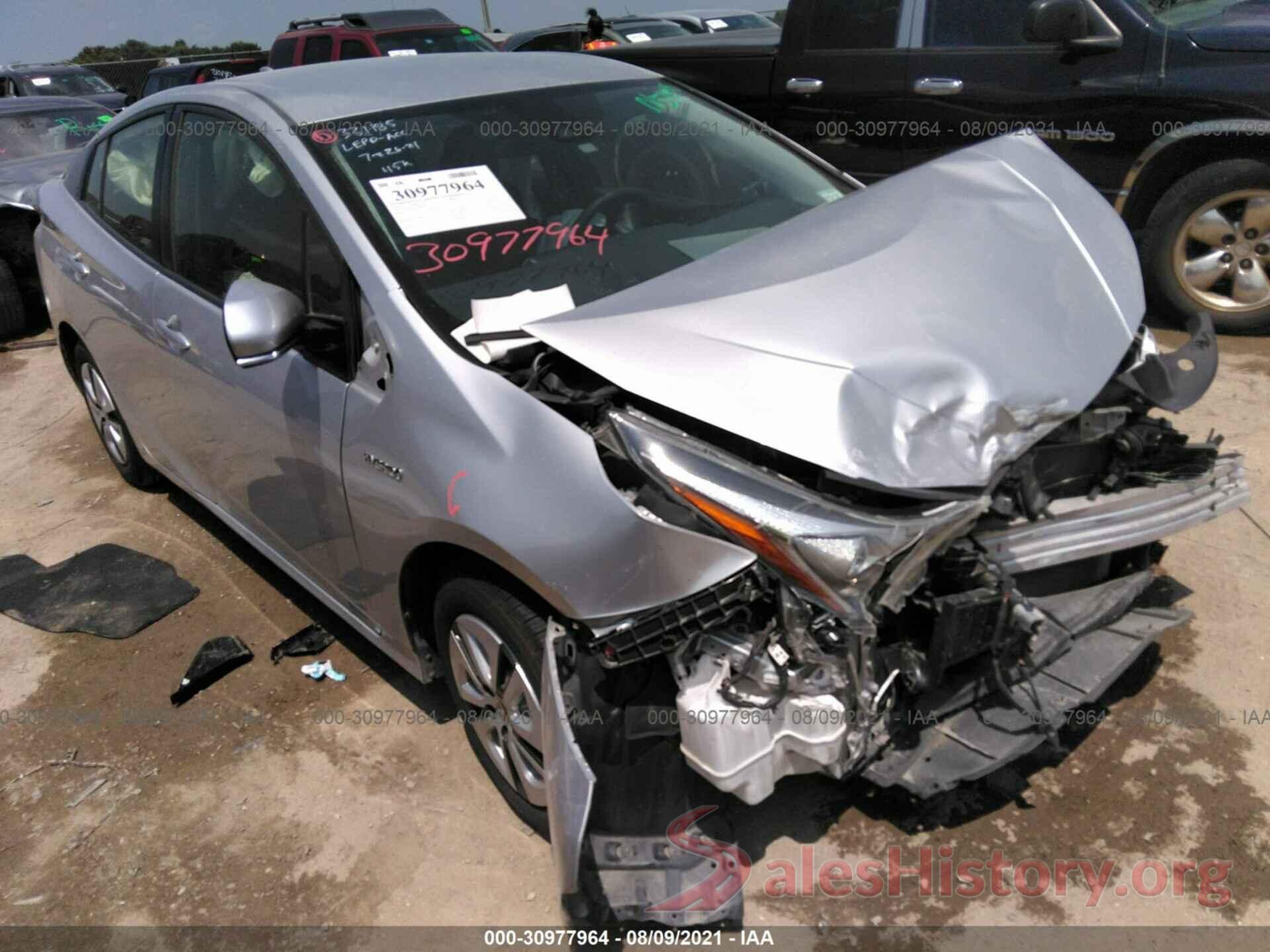 JTDKBRFU3J3587831 2018 TOYOTA PRIUS