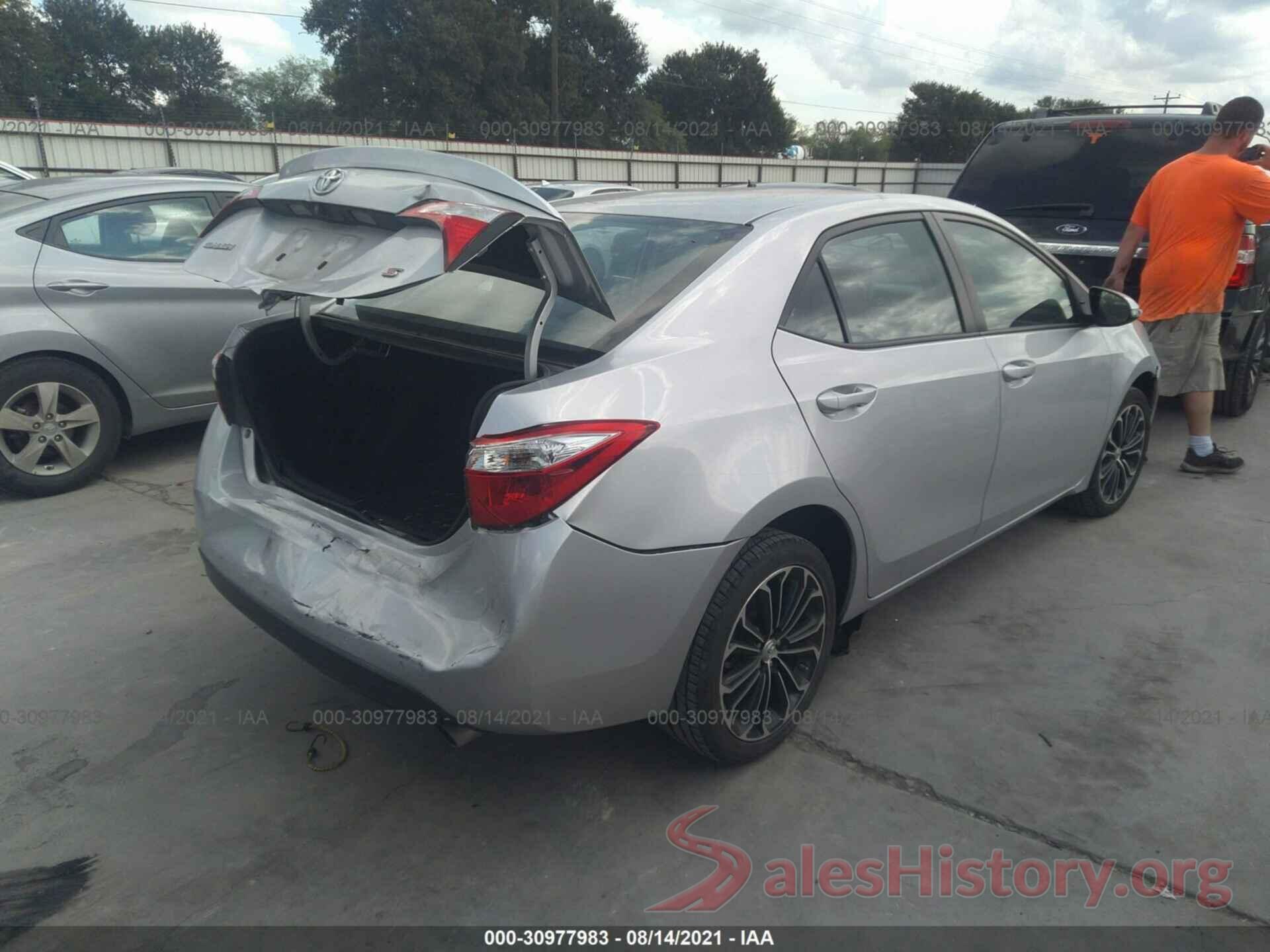 5YFBURHE4GP559729 2016 TOYOTA COROLLA