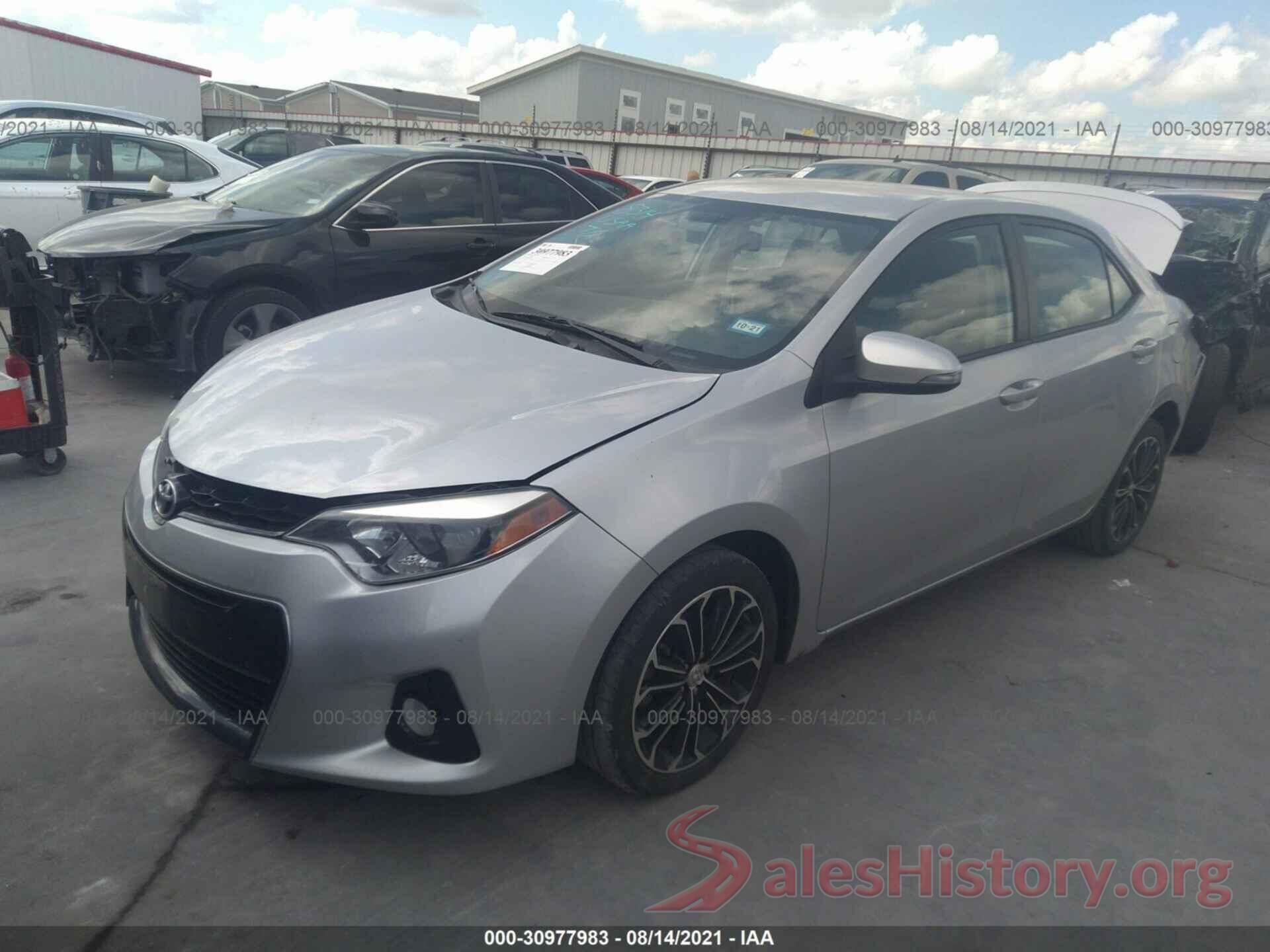 5YFBURHE4GP559729 2016 TOYOTA COROLLA