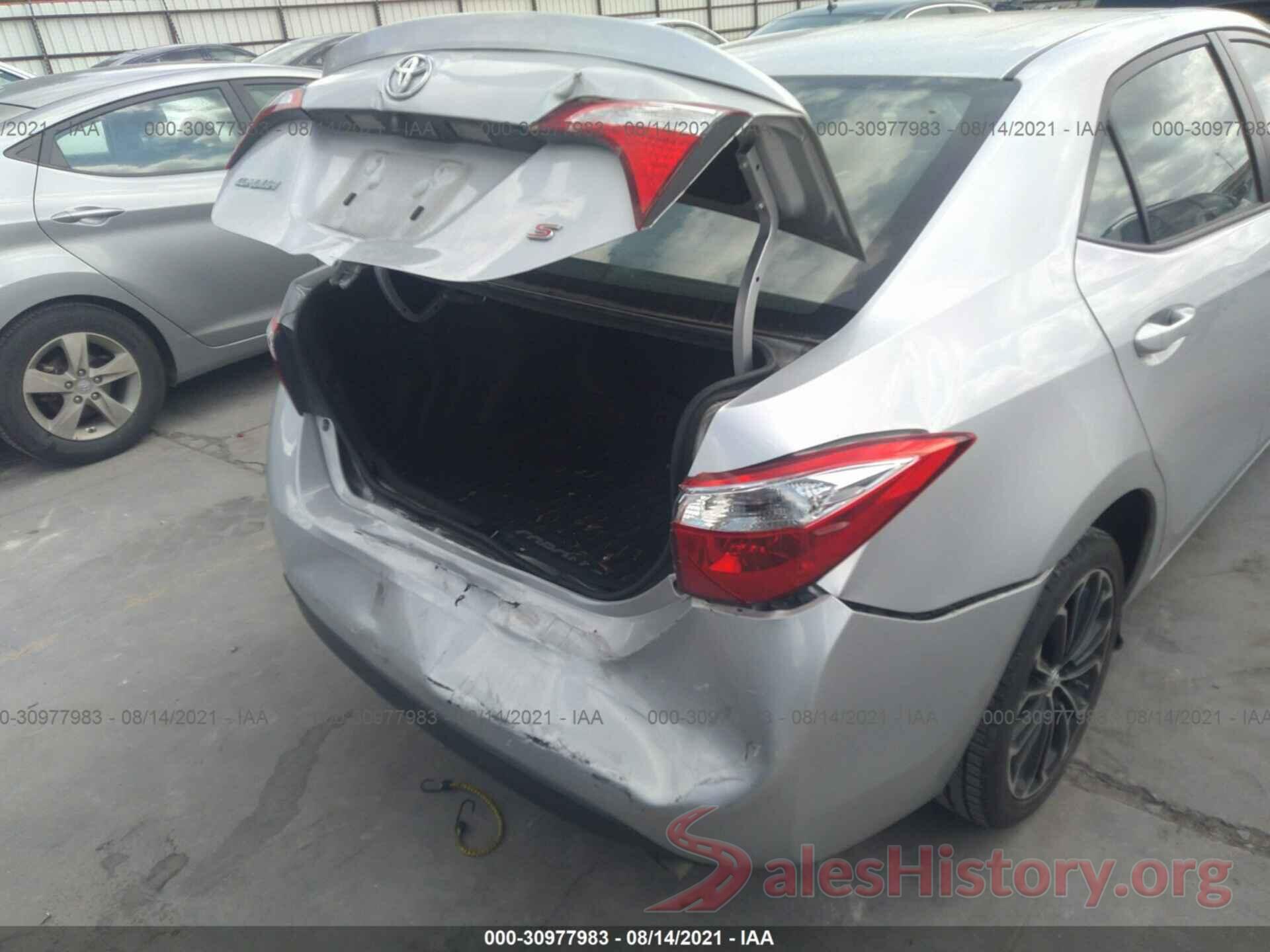 5YFBURHE4GP559729 2016 TOYOTA COROLLA