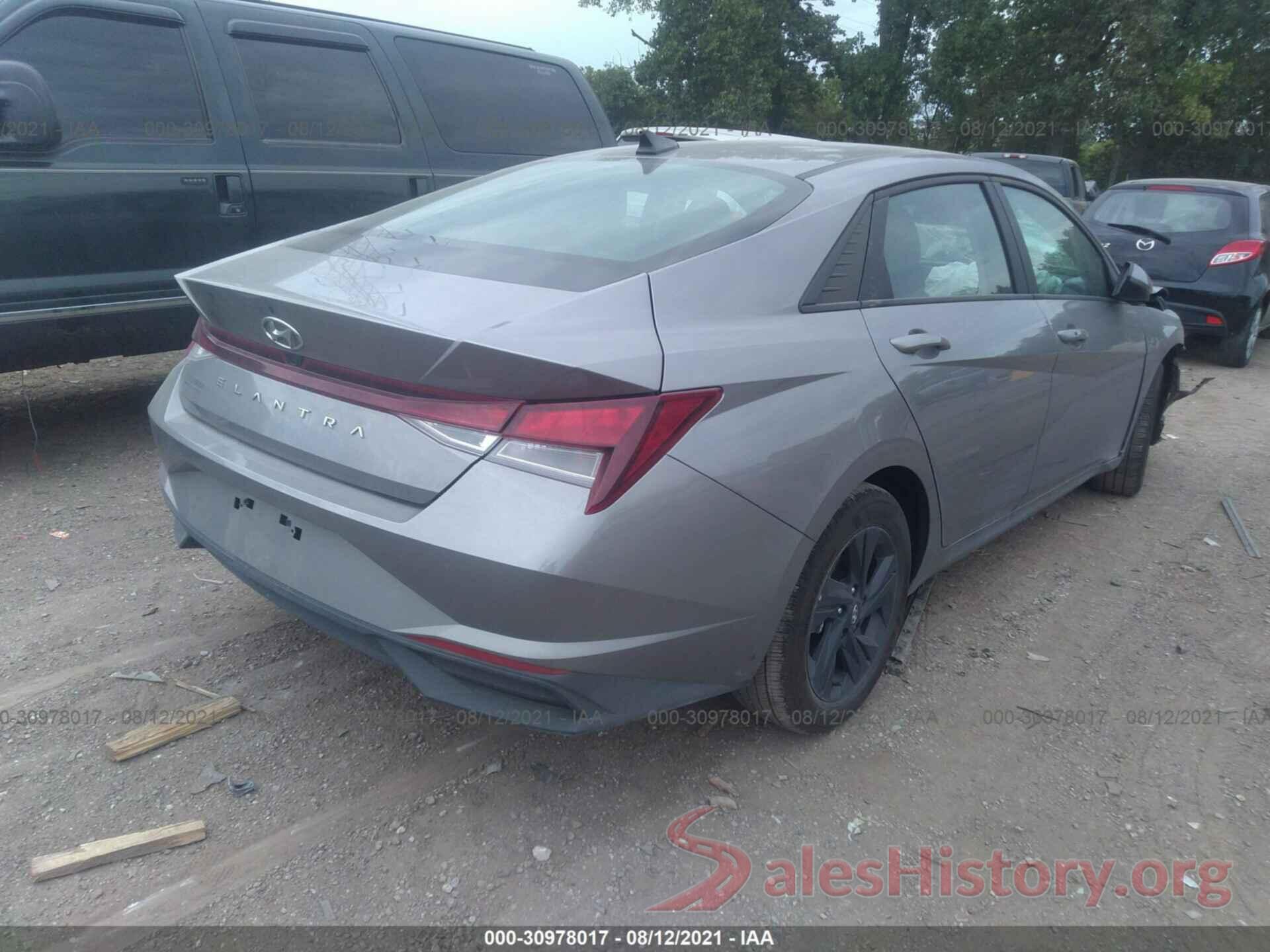 KMHLS4AG1MU073172 2021 HYUNDAI ELANTRA