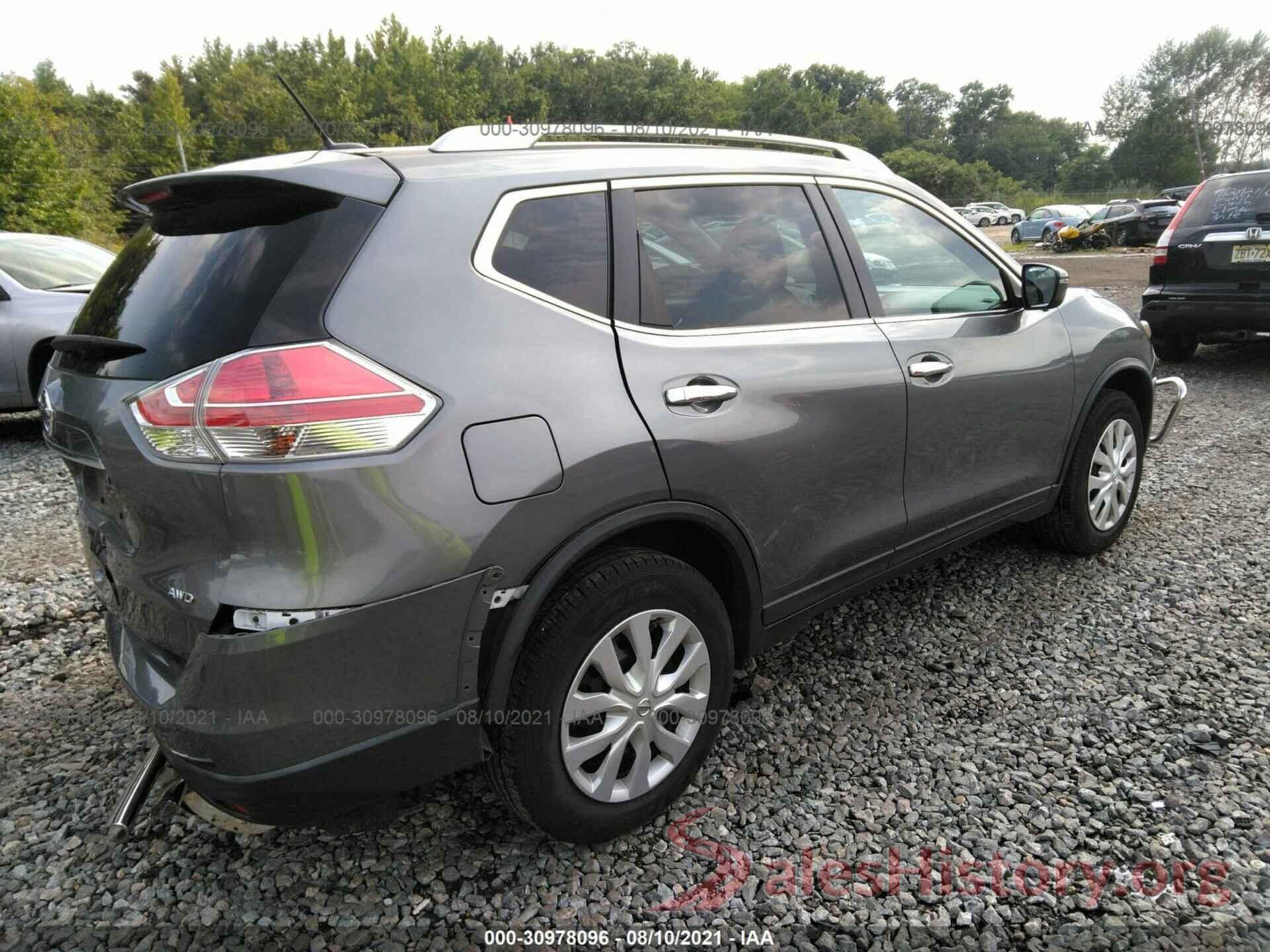 KNMAT2MV1GP609628 2016 NISSAN ROGUE