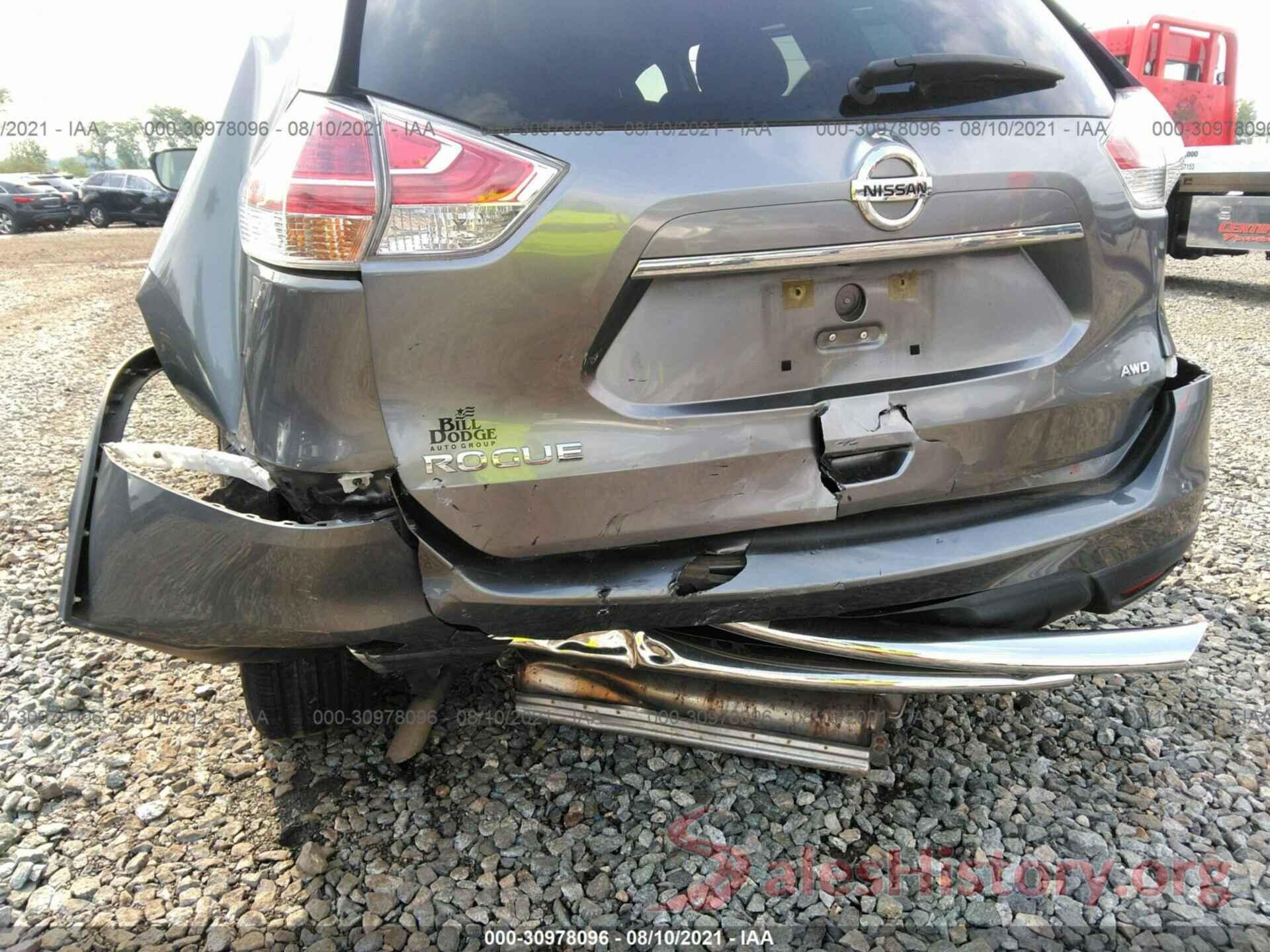 KNMAT2MV1GP609628 2016 NISSAN ROGUE