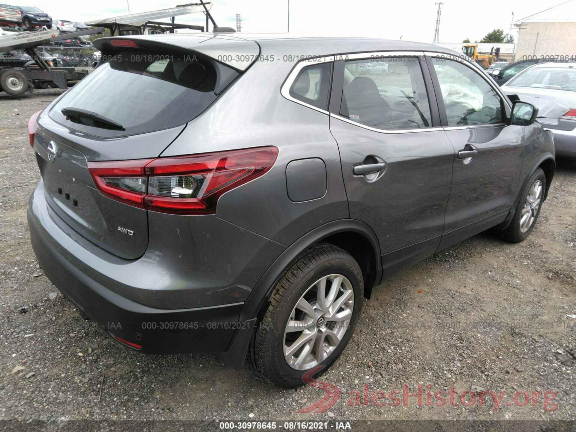 JN1BJ1AW0MW431040 2021 NISSAN ROGUE SPORT