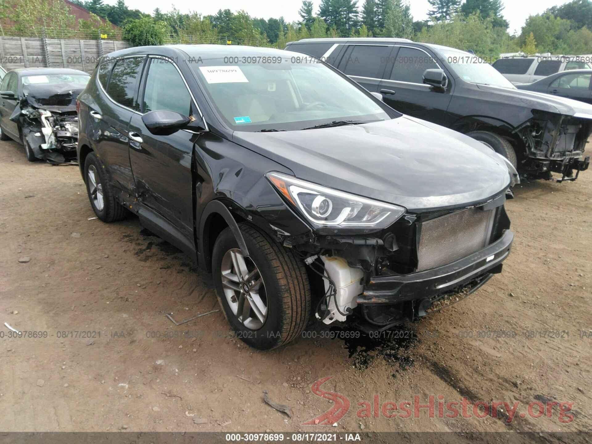 5XYZTDLB7JG564436 2018 HYUNDAI SANTA FE SPORT