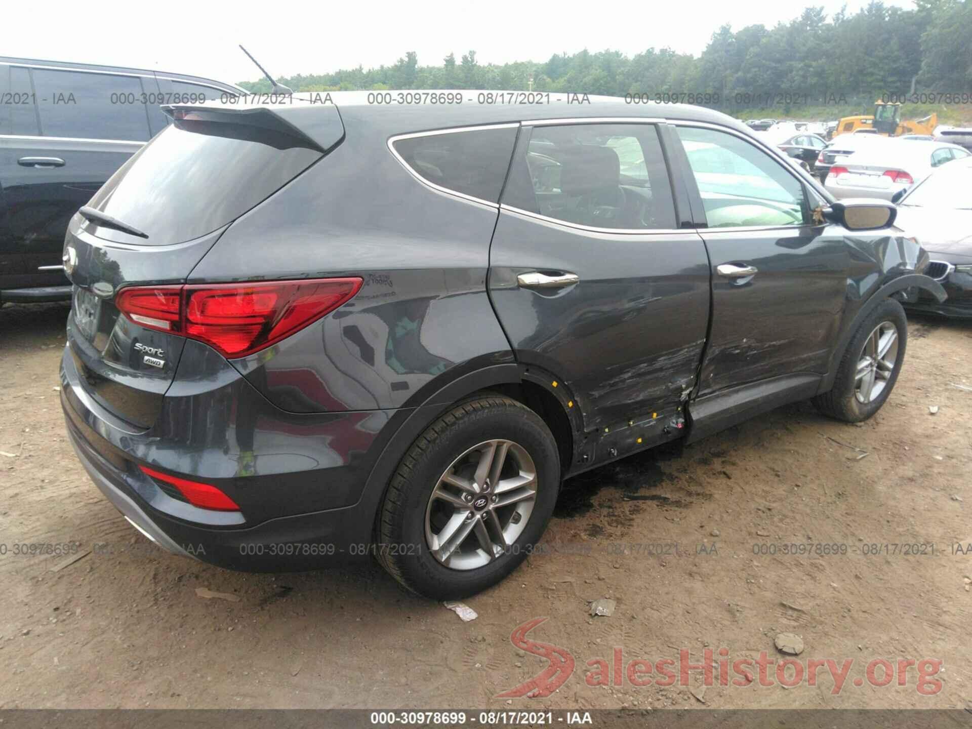 5XYZTDLB7JG564436 2018 HYUNDAI SANTA FE SPORT