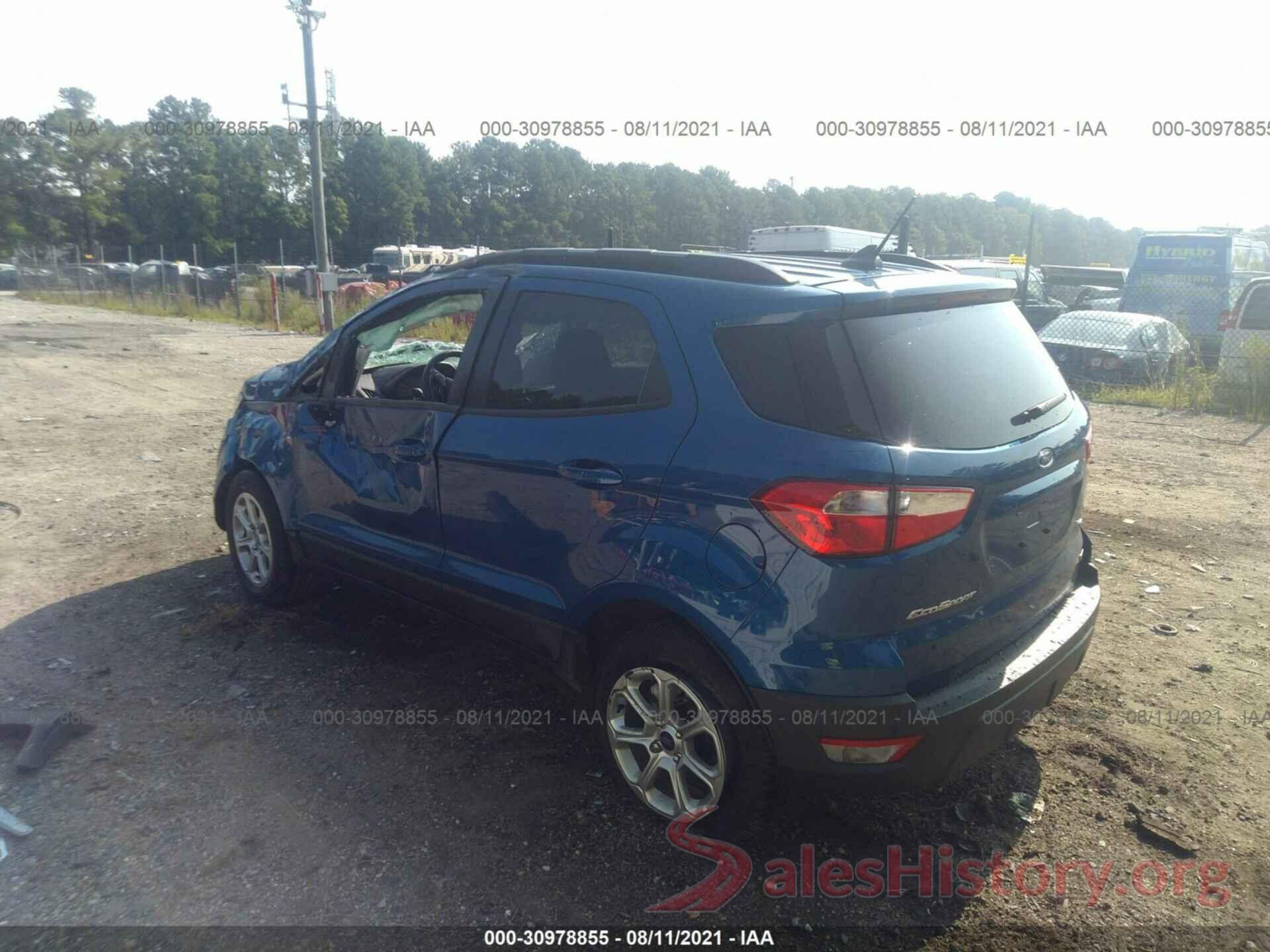 MAJ3S2GEXLC342651 2020 FORD ECOSPORT