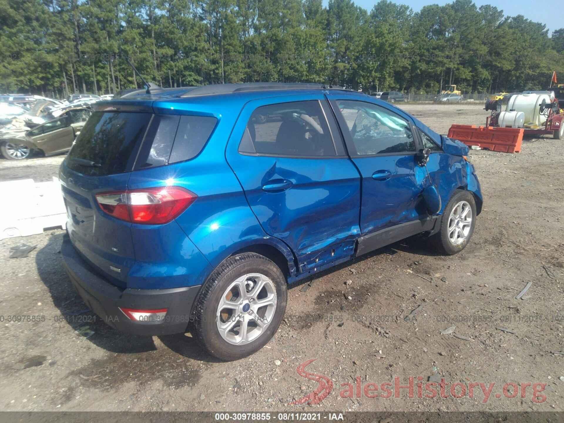 MAJ3S2GEXLC342651 2020 FORD ECOSPORT