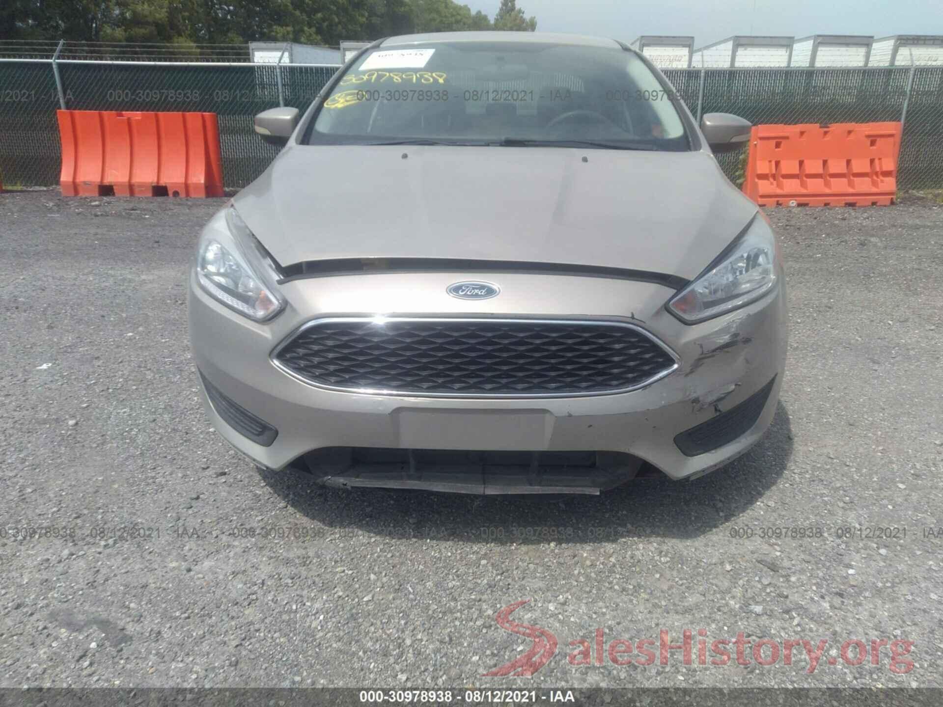 1FADP3F20GL201340 2016 FORD FOCUS