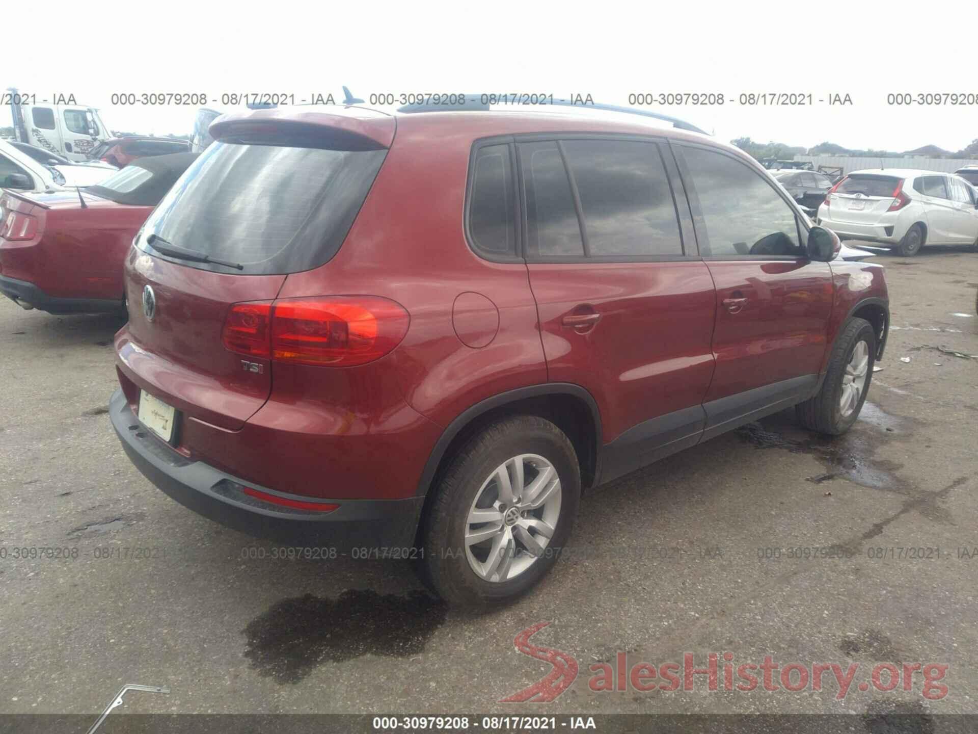 WVGAV7AX7GW055705 2016 VOLKSWAGEN TIGUAN