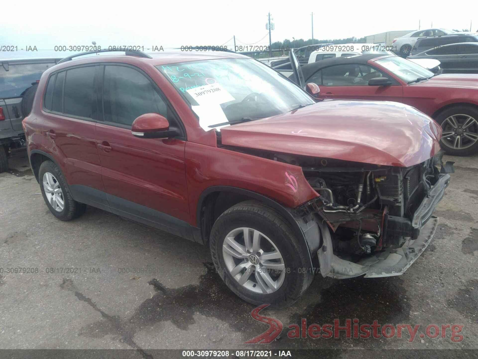 WVGAV7AX7GW055705 2016 VOLKSWAGEN TIGUAN