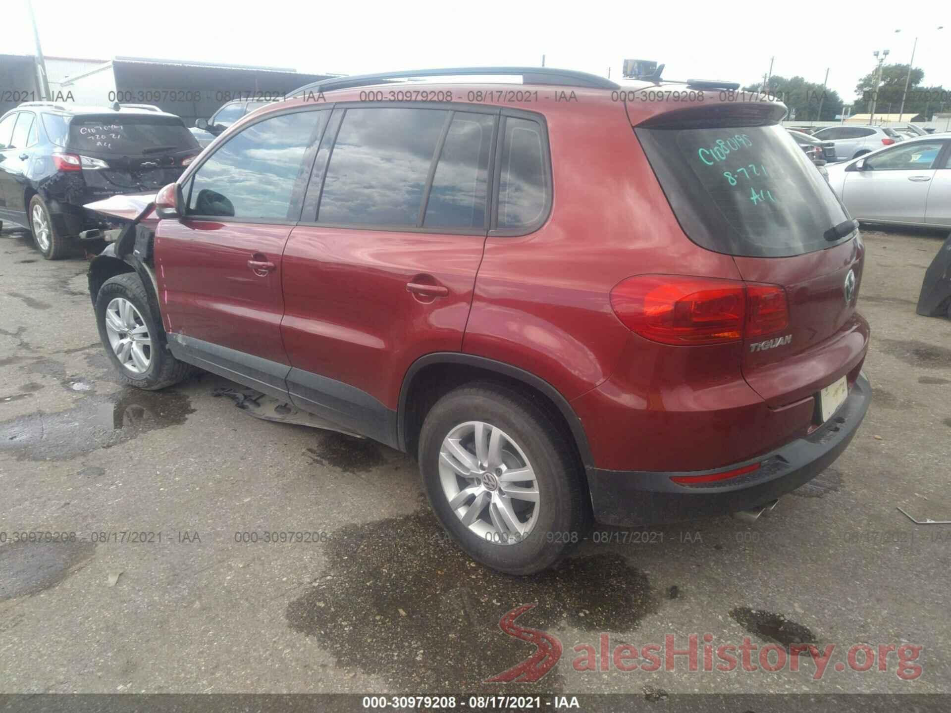 WVGAV7AX7GW055705 2016 VOLKSWAGEN TIGUAN