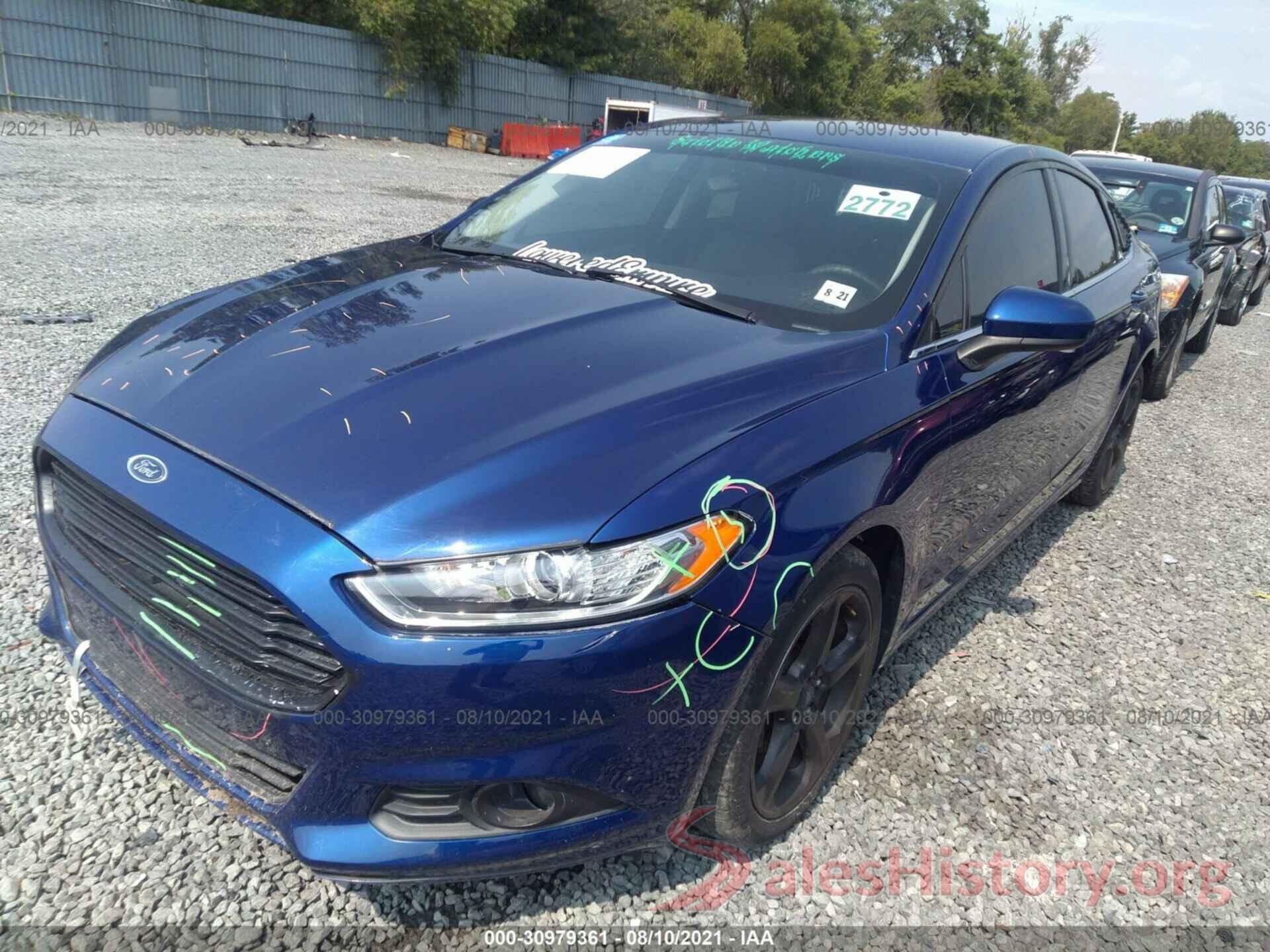 3FA6P0G7XGR231139 2016 FORD FUSION