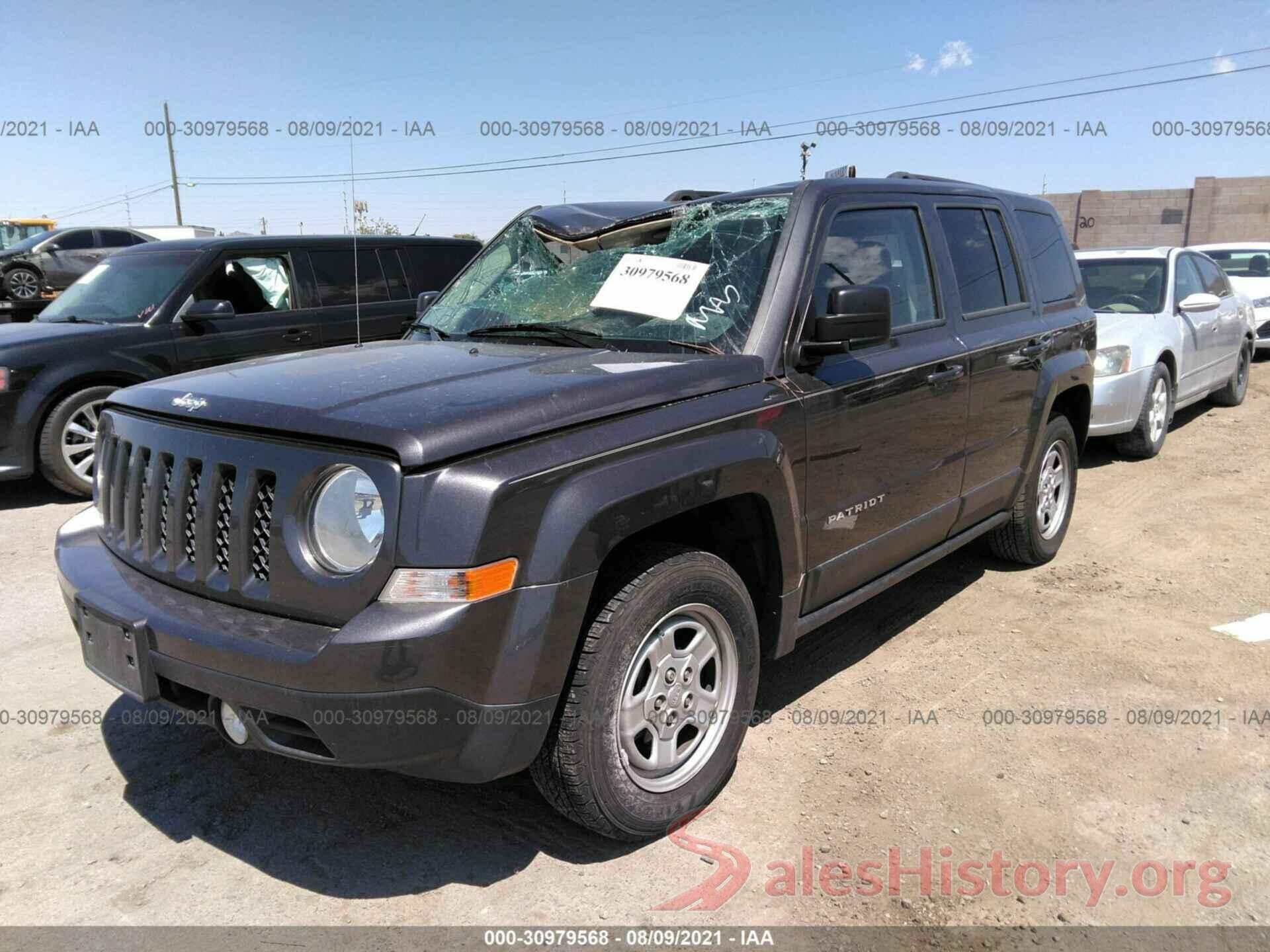 1C4NJPBB7HD120313 2017 JEEP PATRIOT