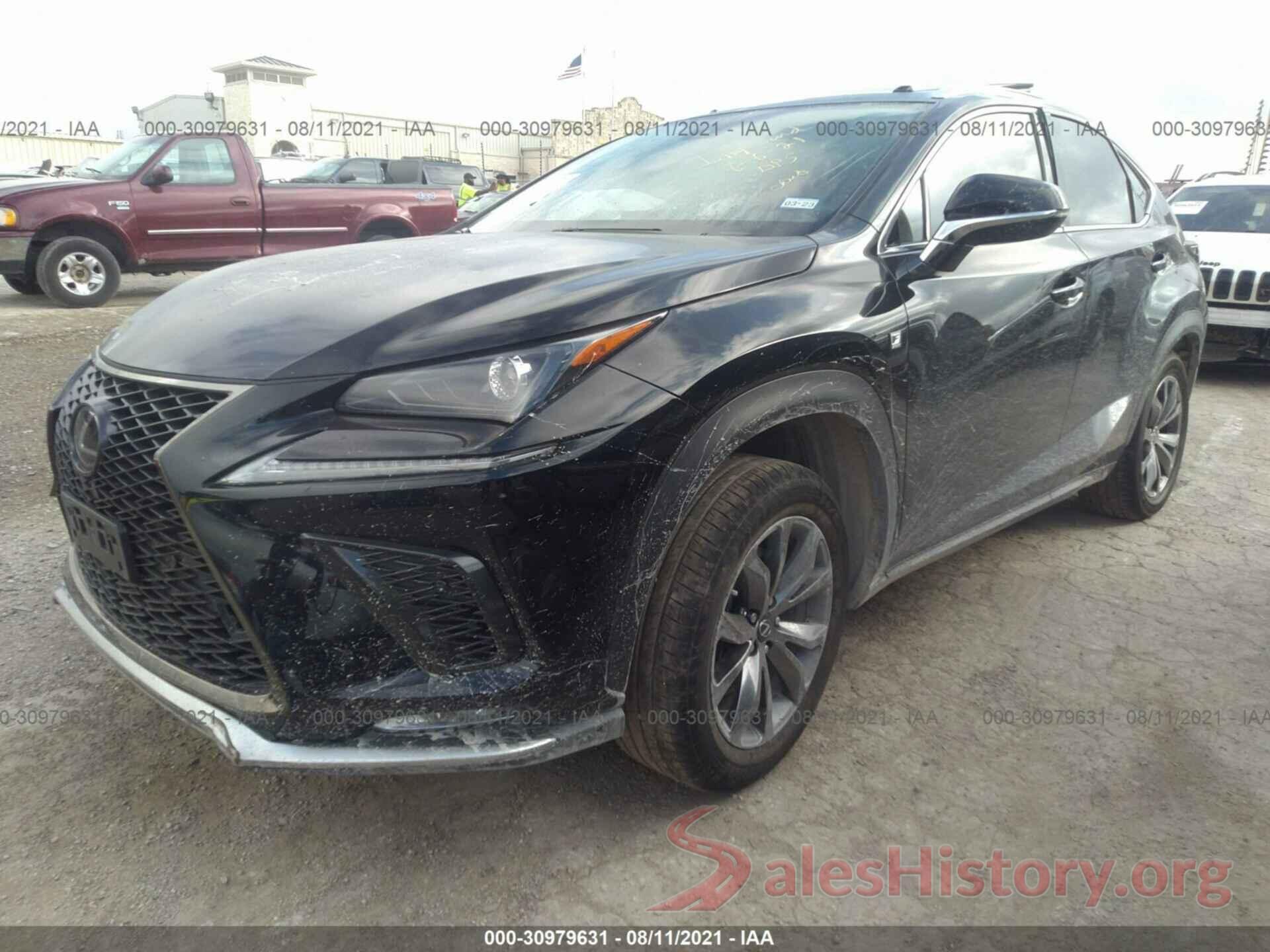 JTJSARBZ5M2190908 2021 LEXUS NX