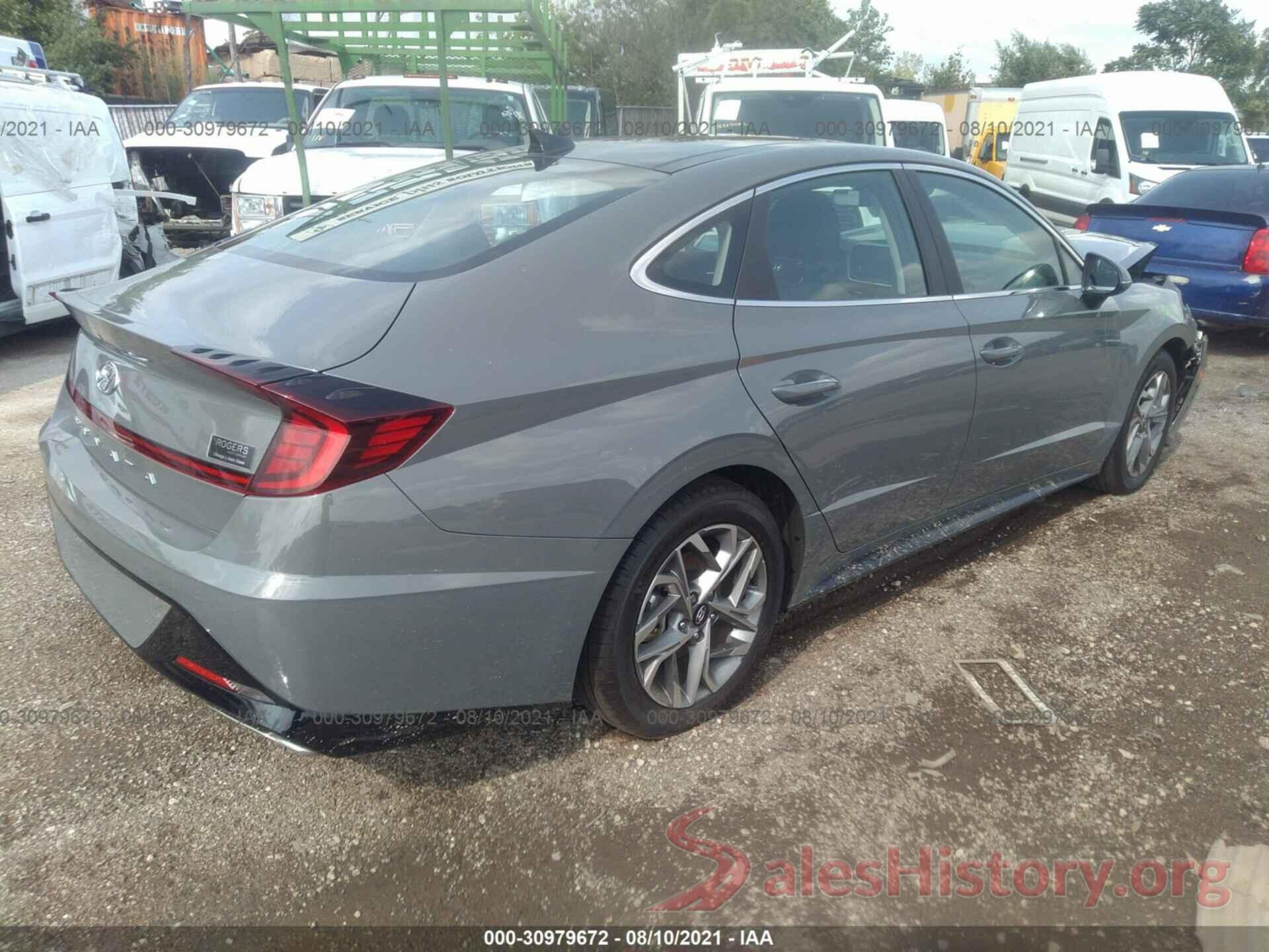 5NPEF4JA1MH095616 2021 HYUNDAI SONATA