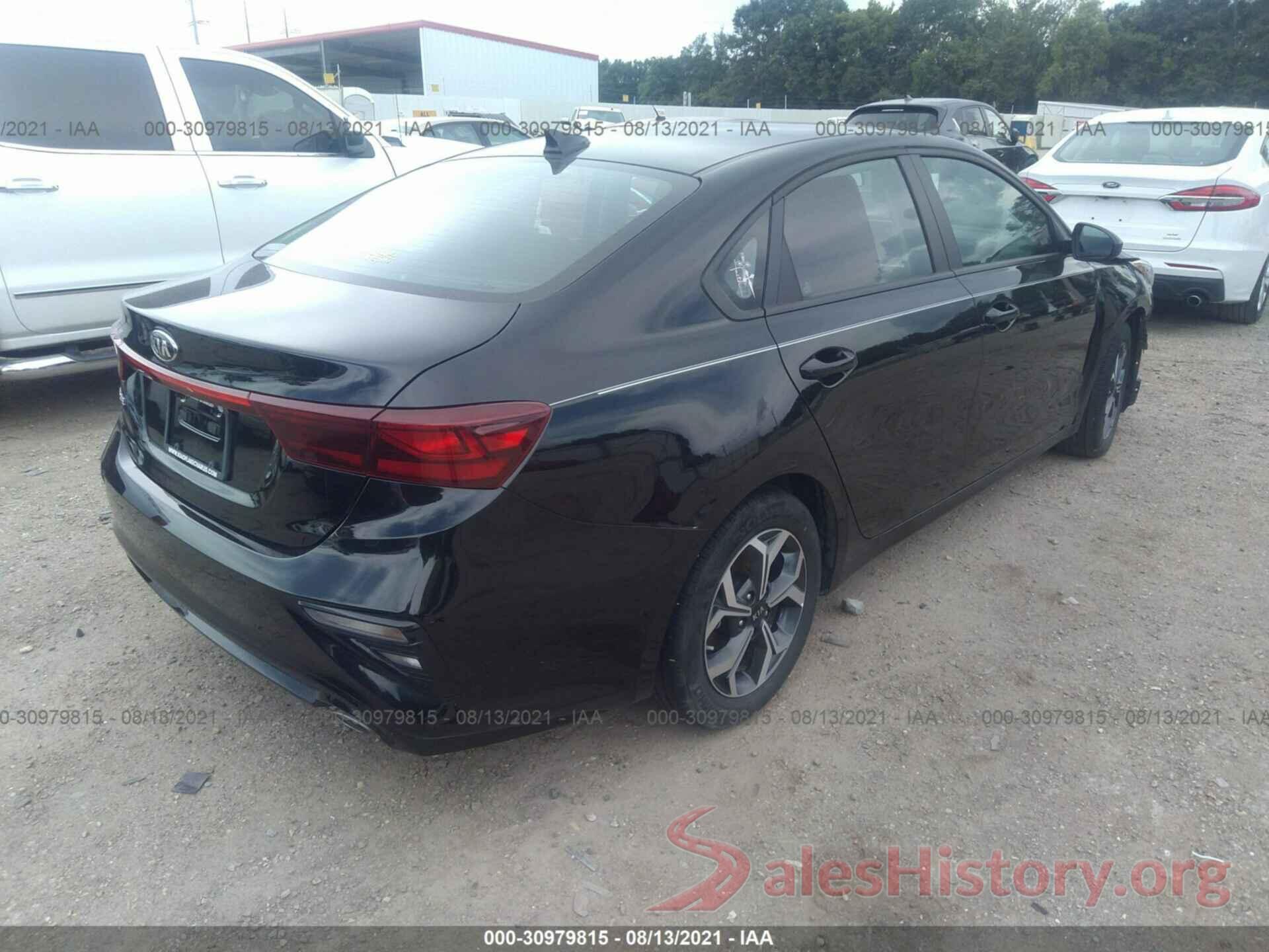 3KPF24AD3LE176193 2020 KIA FORTE