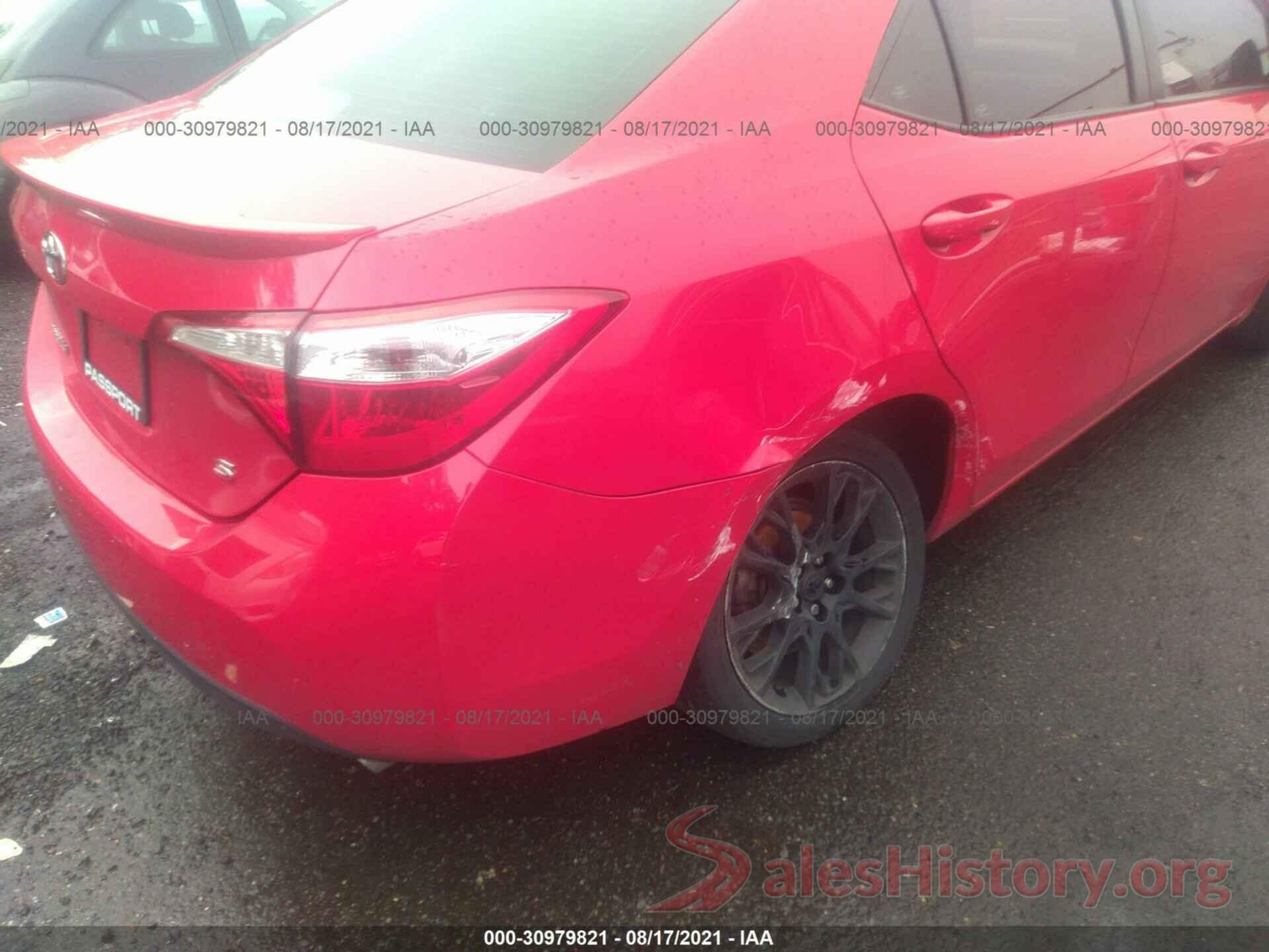 2T1BURHE7GC524098 2016 TOYOTA COROLLA