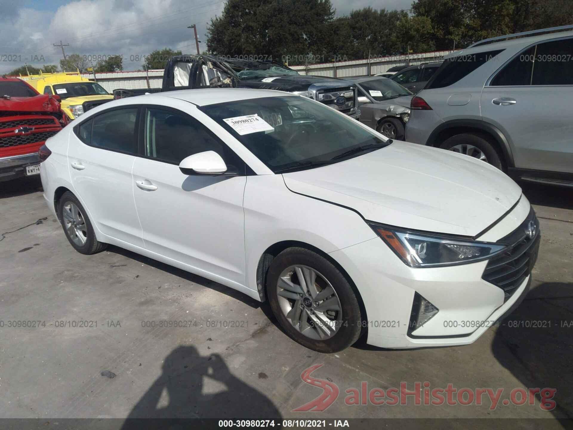 5NPD84LF5LH571055 2020 HYUNDAI ELANTRA