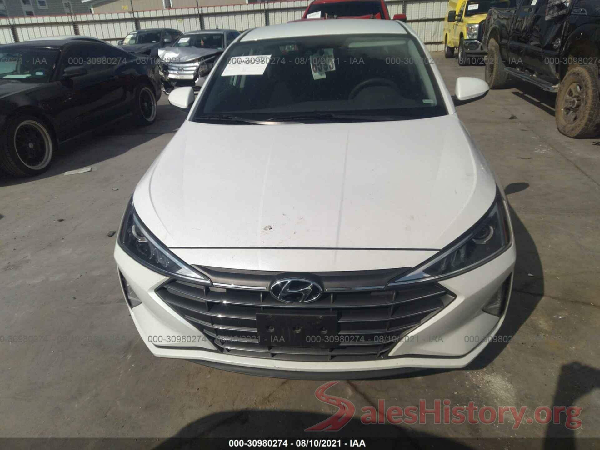 5NPD84LF5LH571055 2020 HYUNDAI ELANTRA