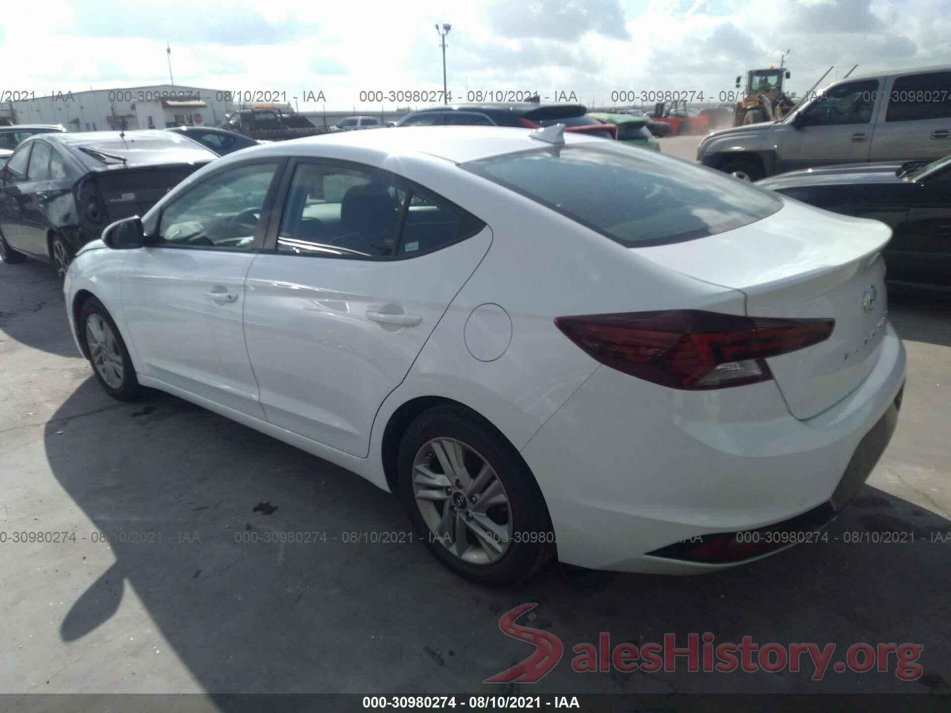 5NPD84LF5LH571055 2020 HYUNDAI ELANTRA