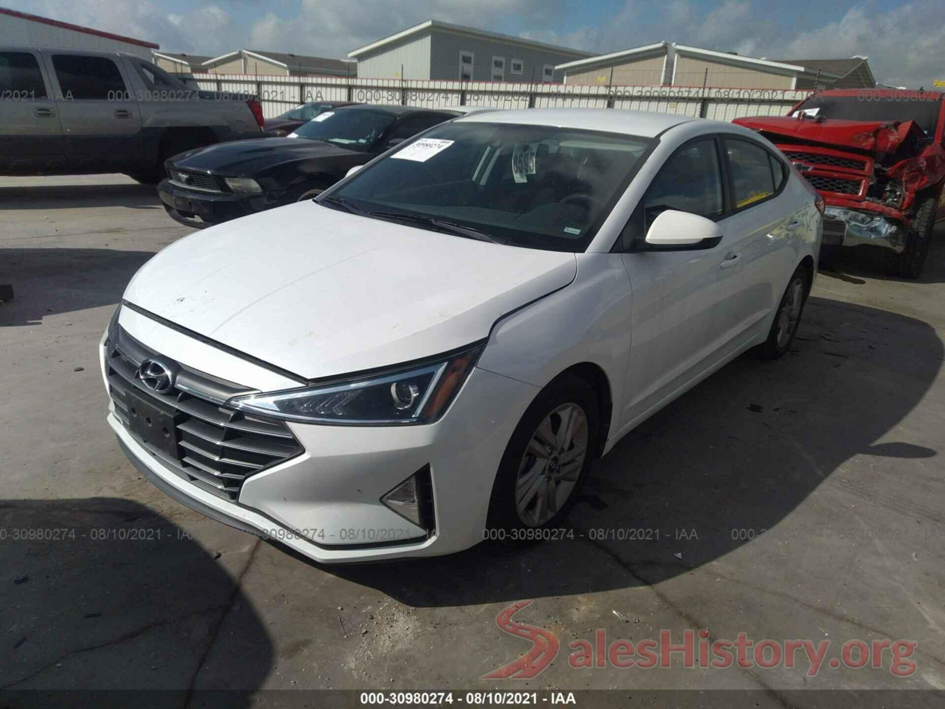 5NPD84LF5LH571055 2020 HYUNDAI ELANTRA