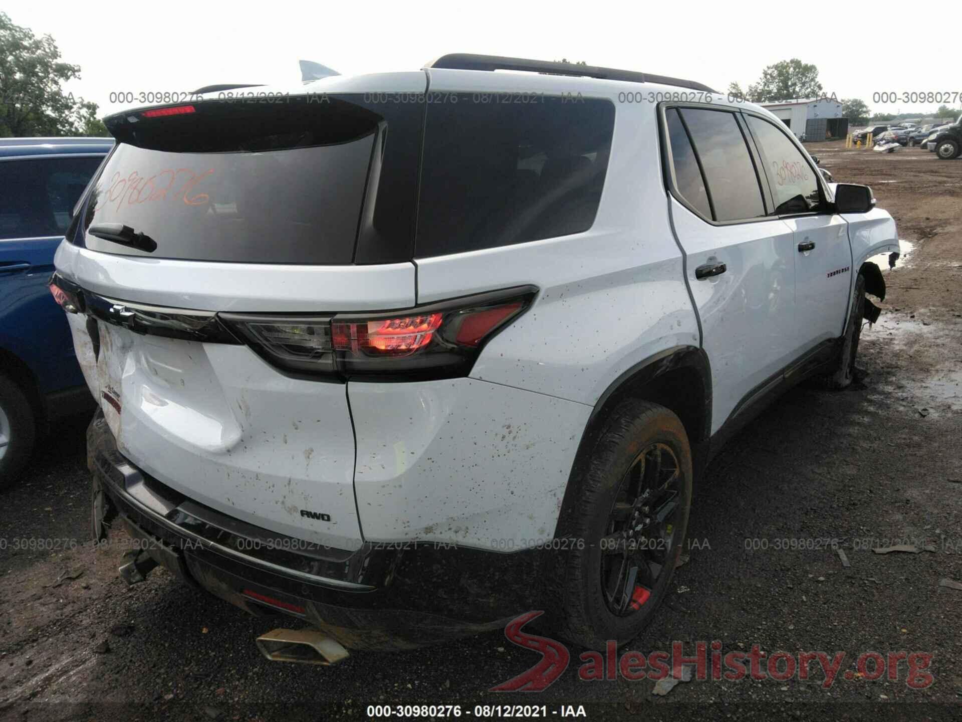 1GNEVKKW7KJ157338 2019 CHEVROLET TRAVERSE