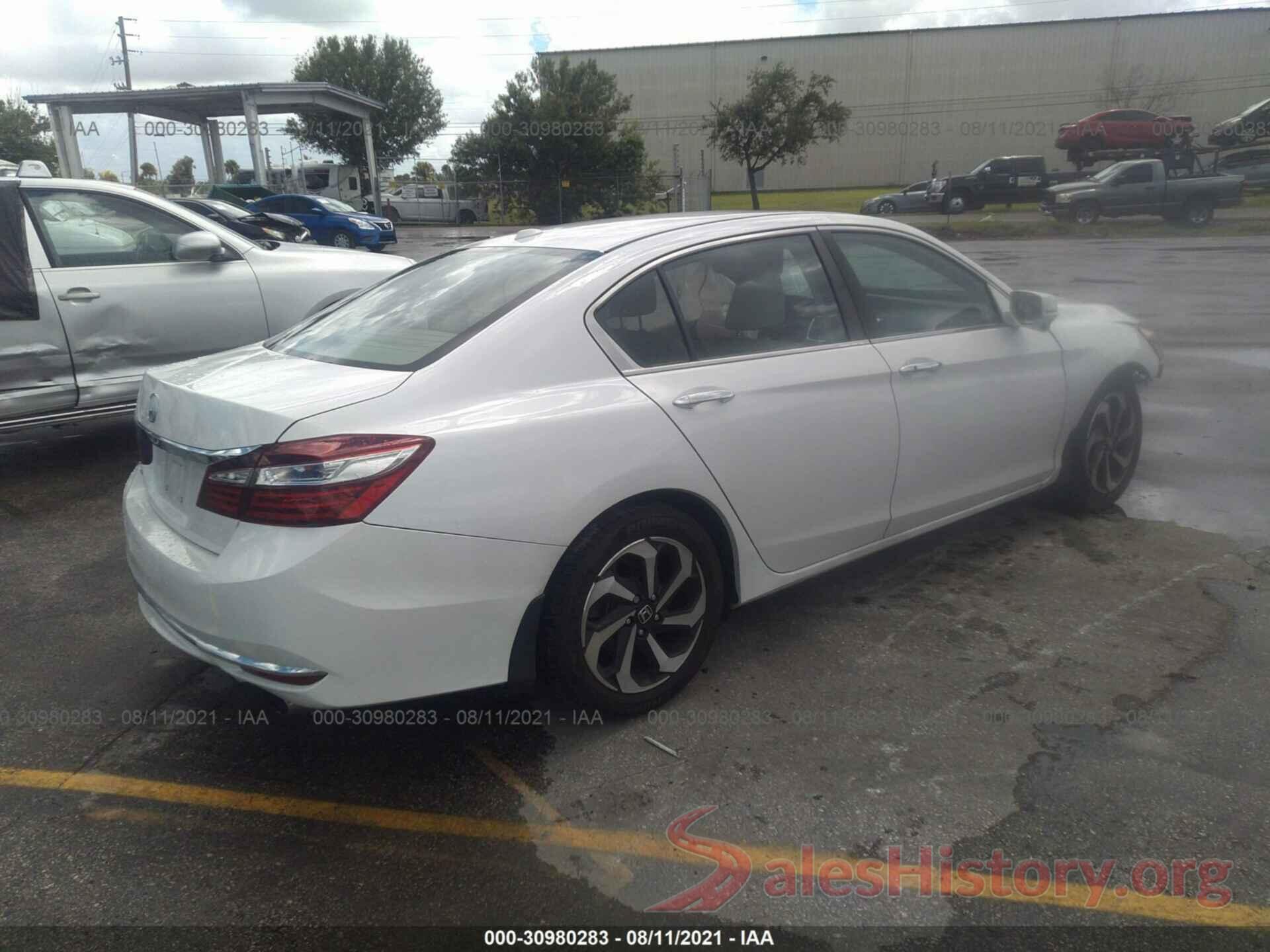 1HGCR2F80GA002638 2016 HONDA ACCORD SEDAN